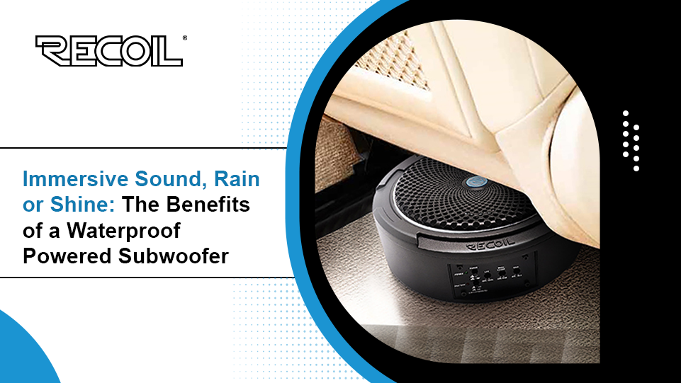 waterproof powered subwoofer