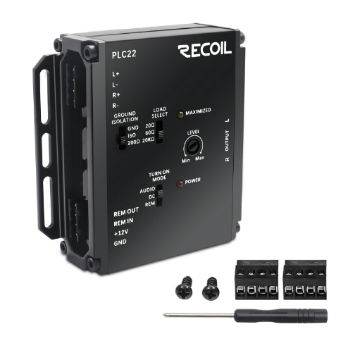 4 channel line output converter