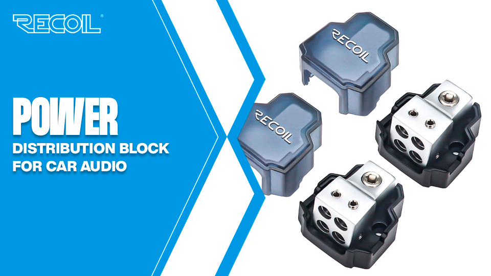 car audio distribution block