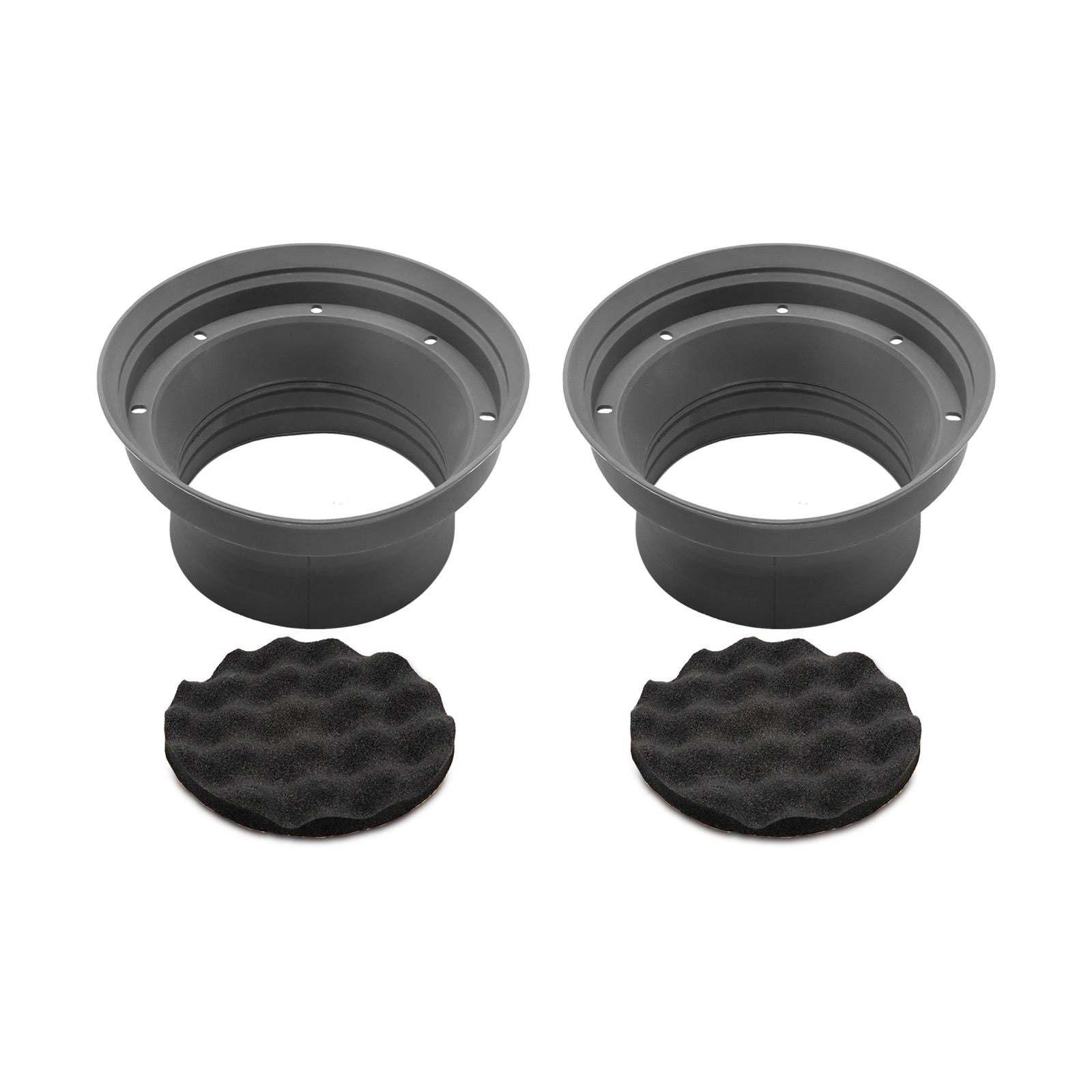 SPB525 - Foldable Silicone Speaker Baffle Kits for 5.25" Speakers
