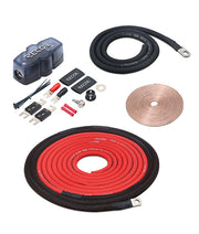 PPK4 - True 4 Gauge 99.99% Oxygen Free Copper Power Installation Wiring Kits