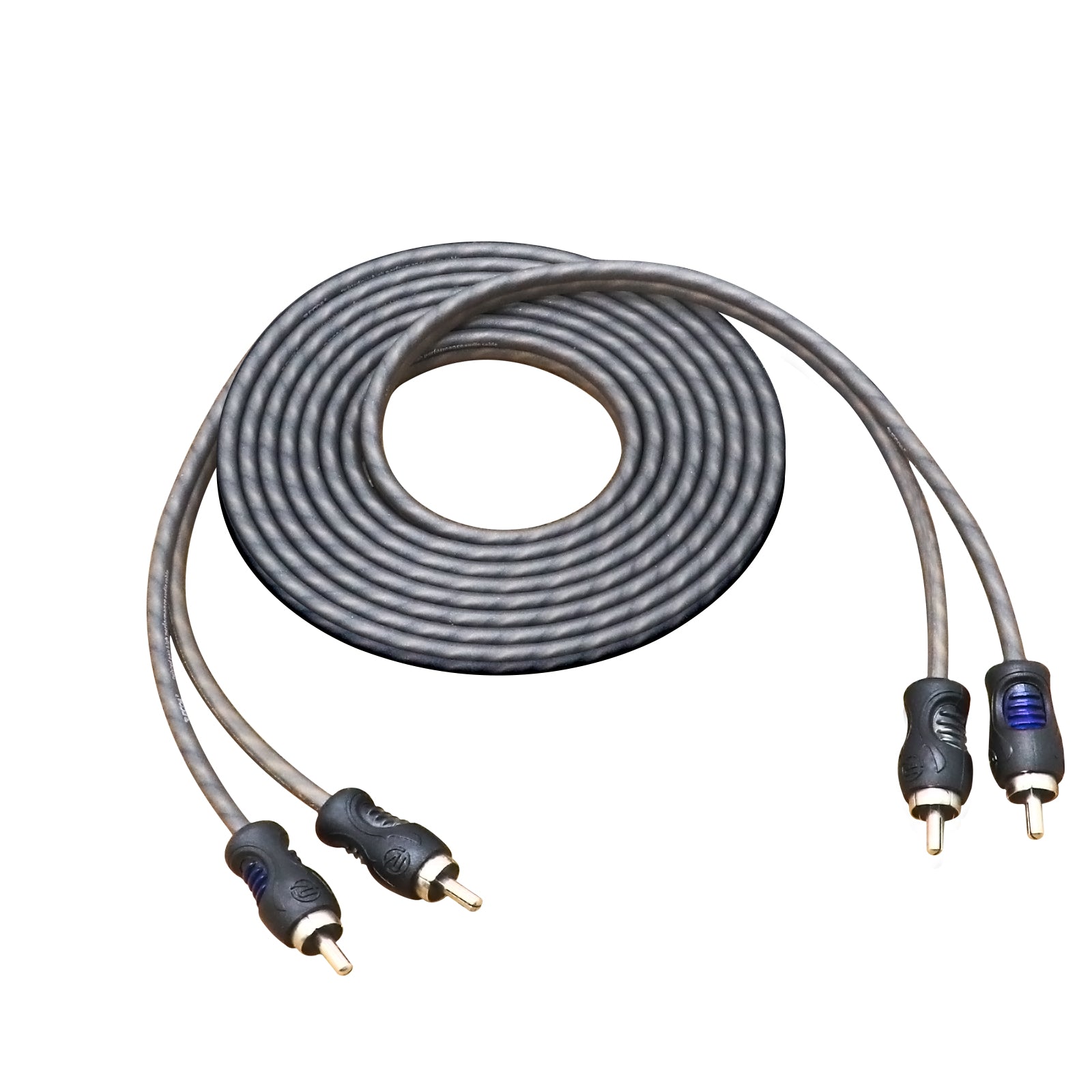 RCI29 - 100% Oxygen Free Copper 9ft 2-channel RCA Audio Cable, Twisted Pair with Noise Reduction