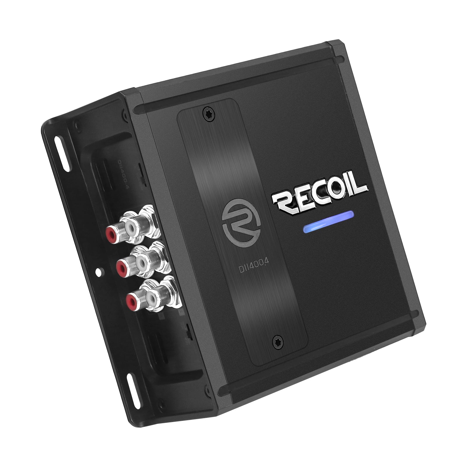 DII400.4 - Ultra Compact Full Range Class-D 4-channel Car Audio Amplifier, Max 800 Watts, 2-4 OHM Stable, Bridgeable
