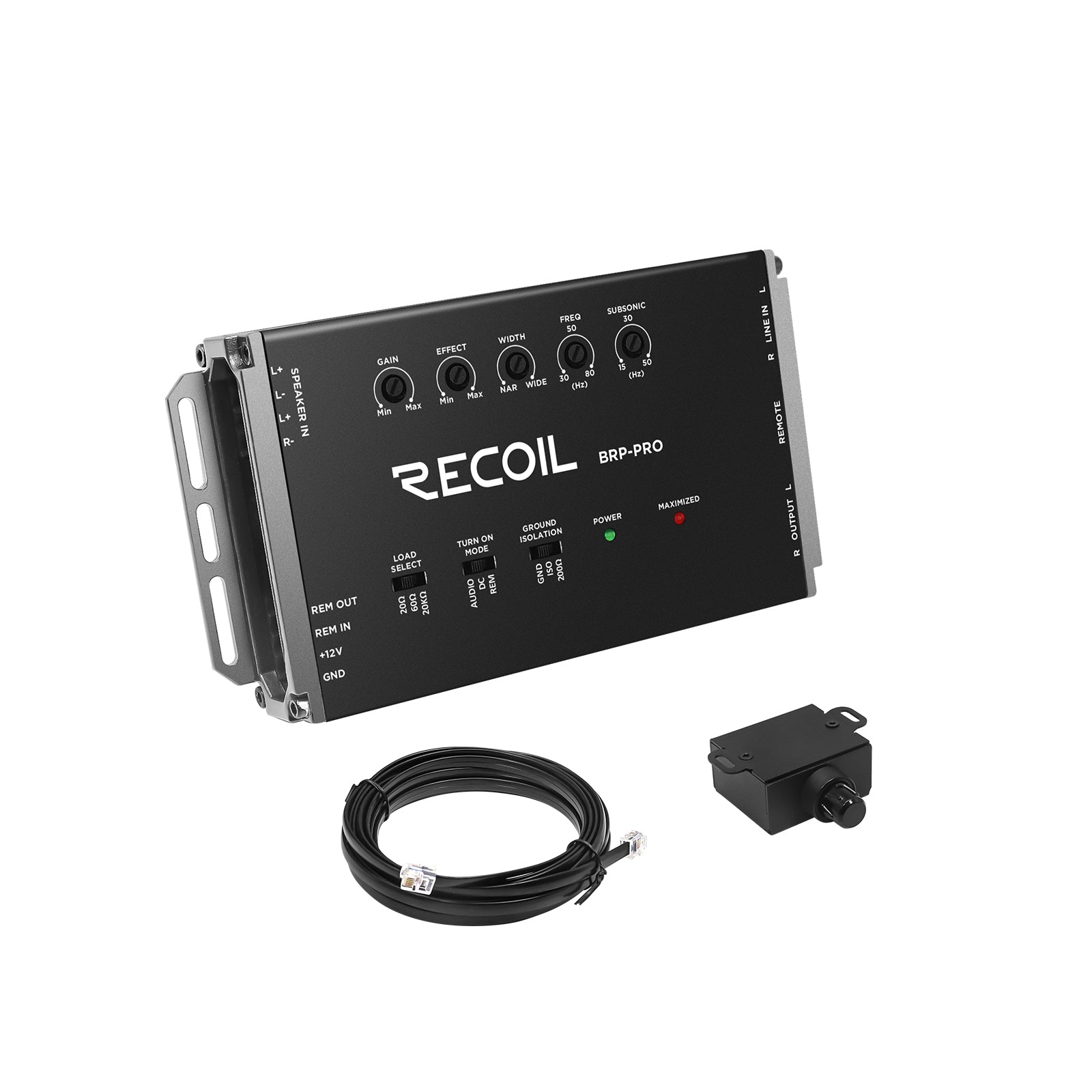 BRP-PRO - Active Line Output Converter - Bass Restoration Processor / Loc / Line Driver