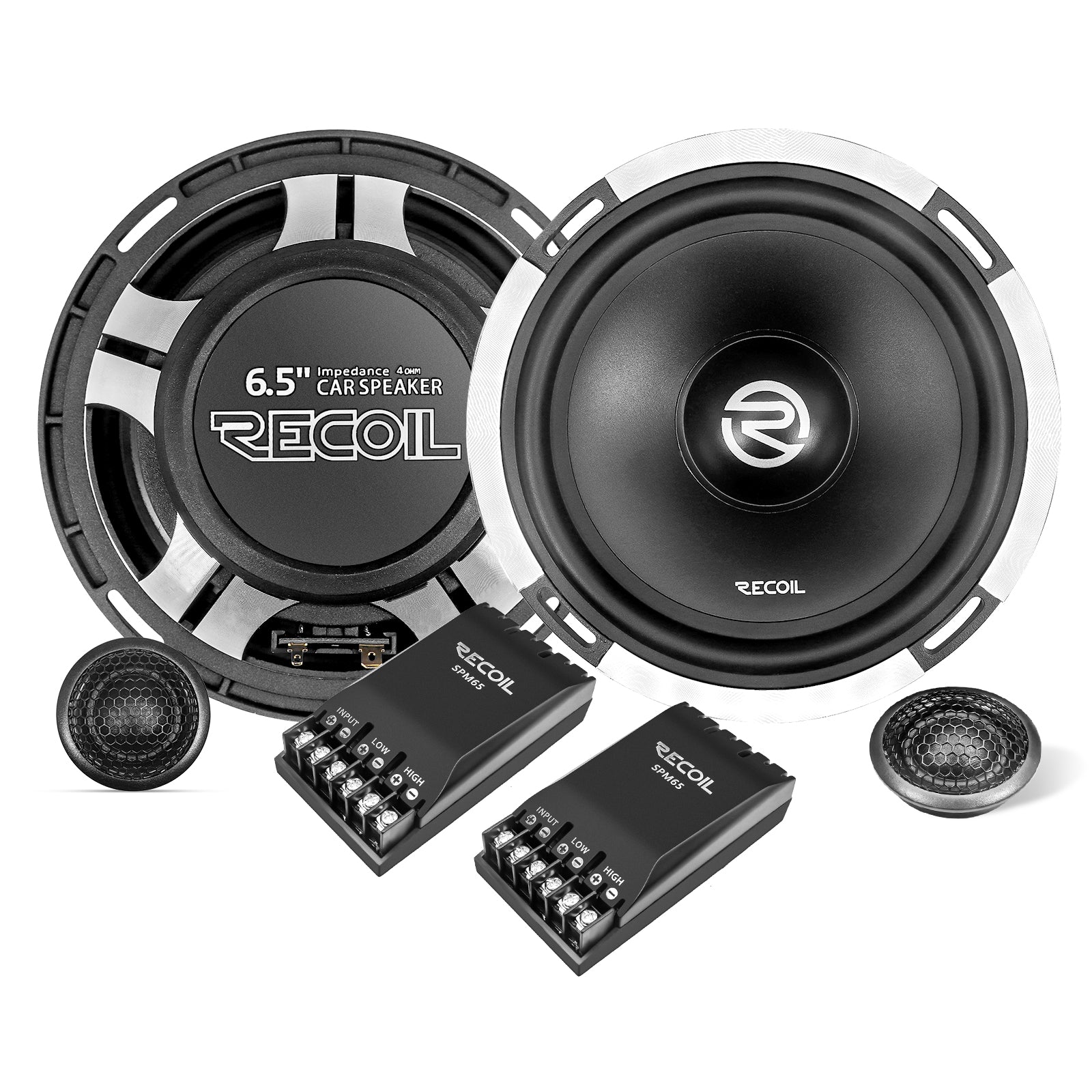 SPM65 - Level Two Series 6.5-inch Car Audio Component Speaker System