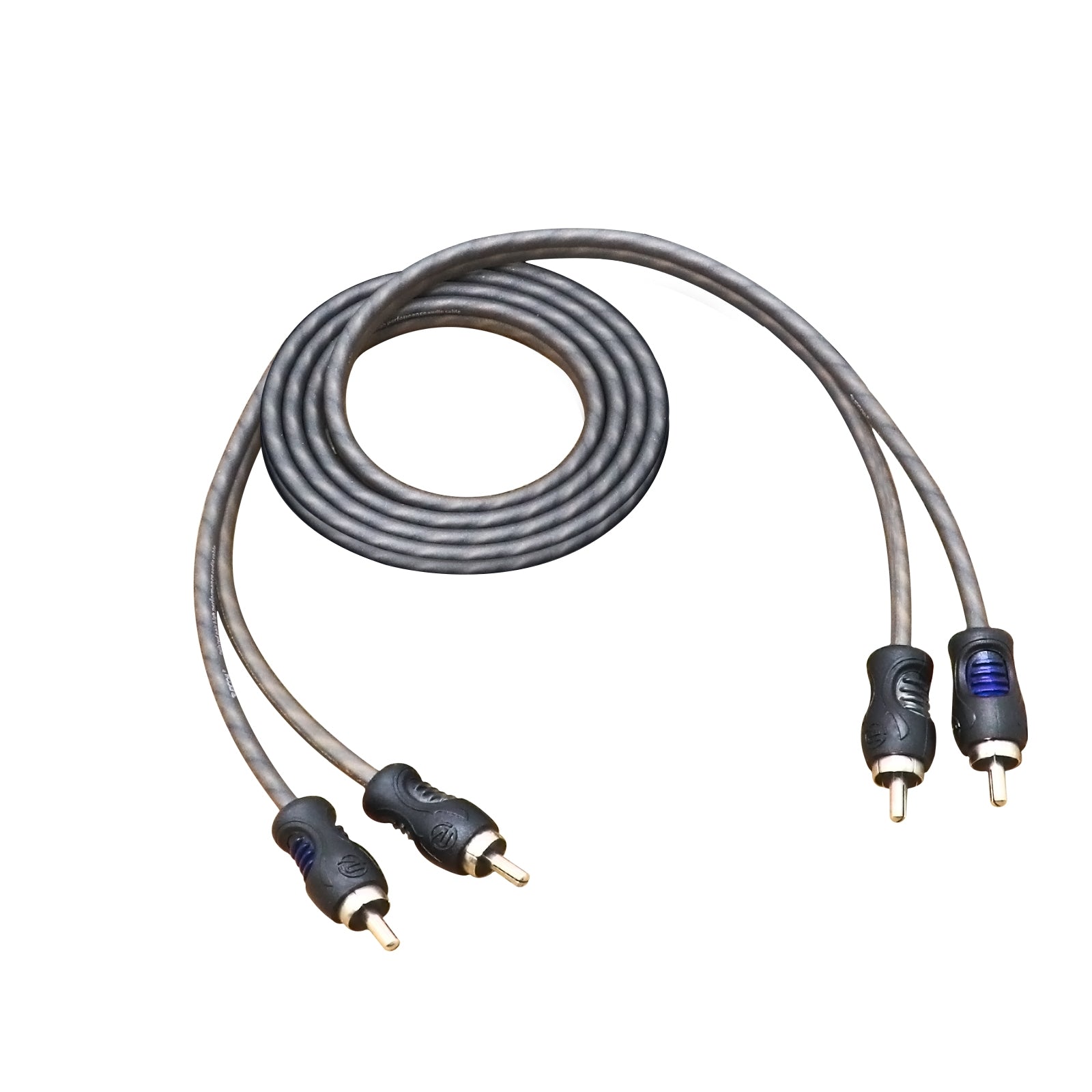 RCI23 - 100% Oxygen Free Copper 3ft 2-channel RCA Audio Cable, Twisted Pair with Noise Reduction