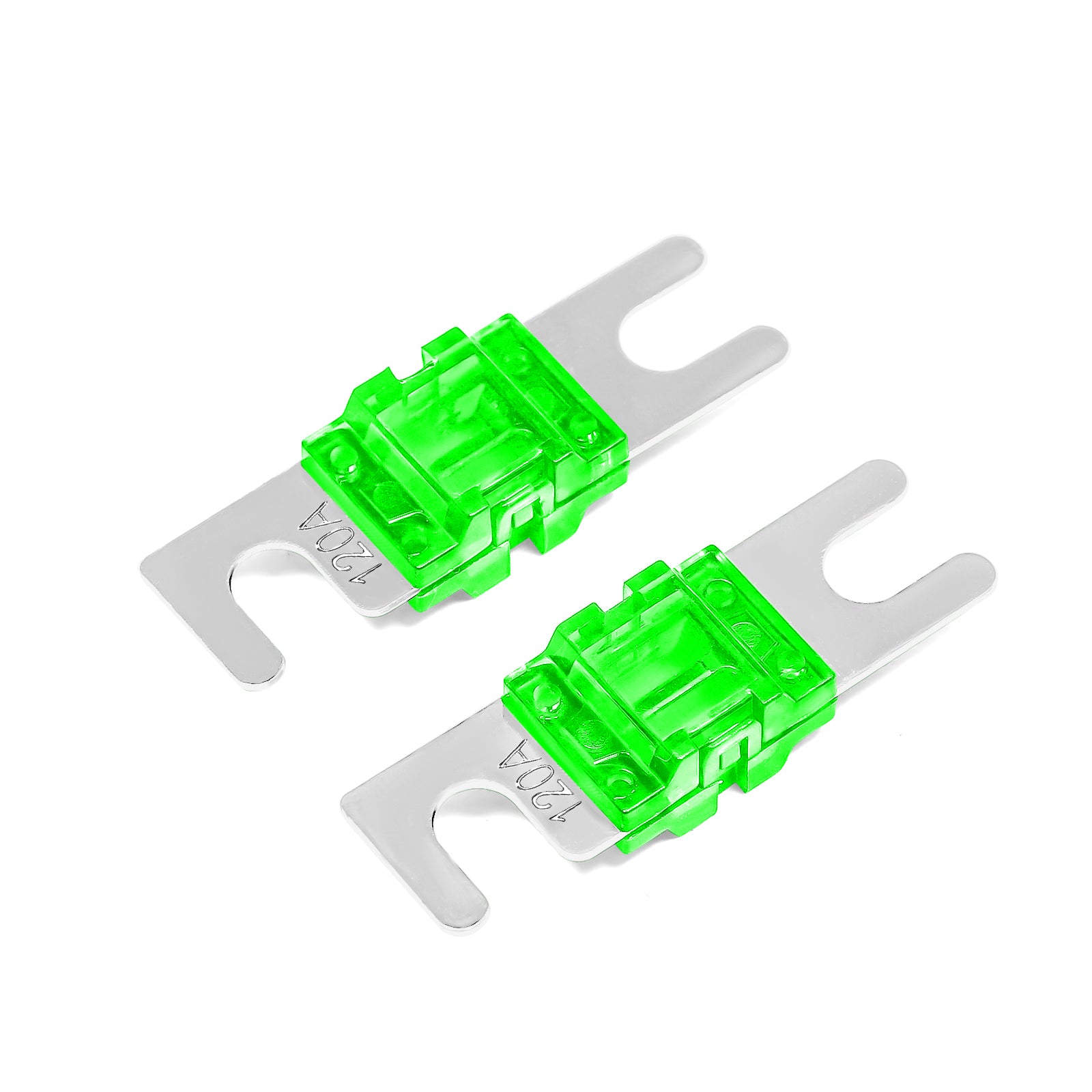 MANL120-2 - 2 Pack 80a Mini-anl Fuses Gold Plated