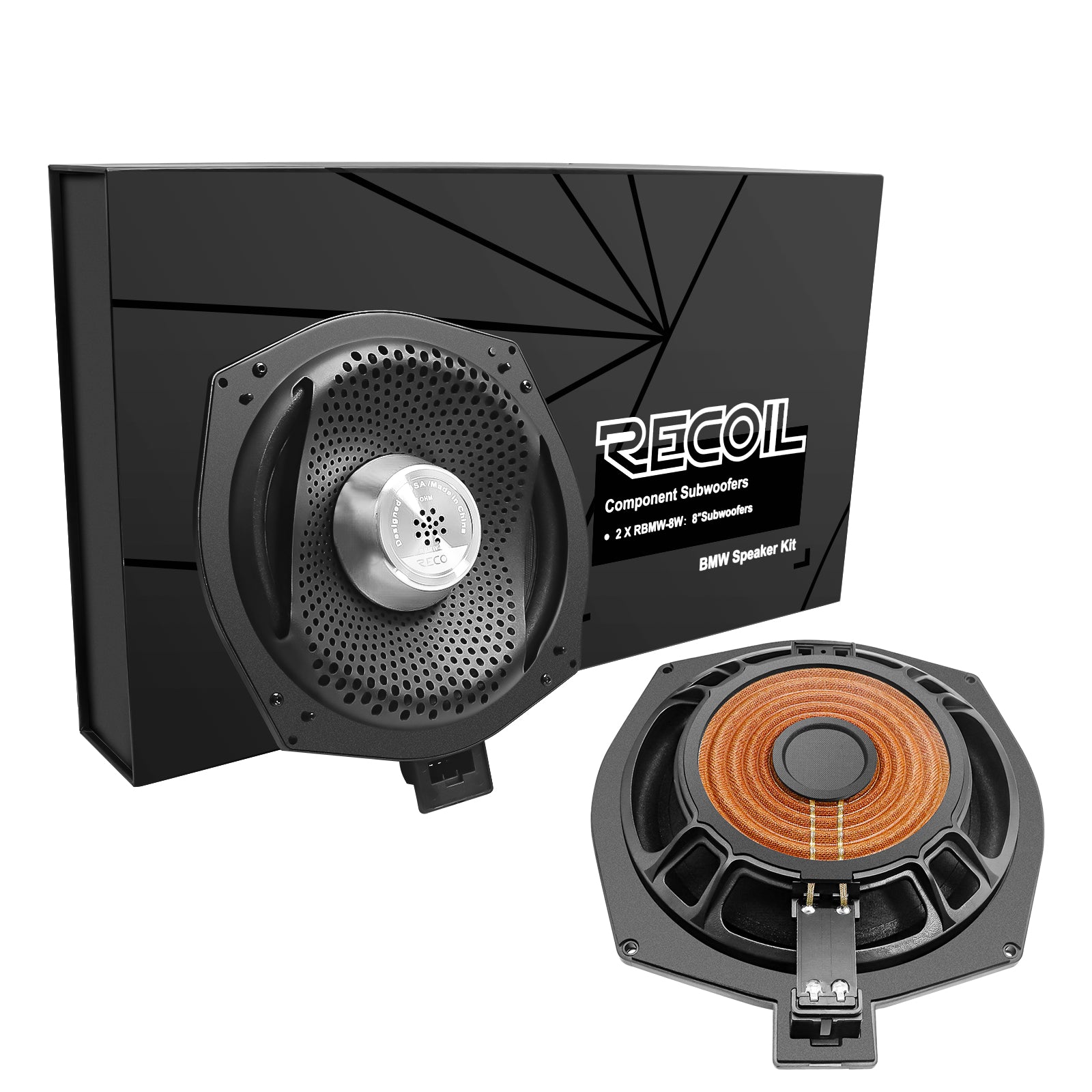 RBMW-8W - Car Specific 9”(200mm) Subwoofer for Bmw