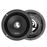 MS8-4P - 8-inch Midrange Pro Audio Car Speakers, 800 Watts Max (pair), 400 Watts RMS (pair), 4ohm, 1.5-inch High Temperature Kapton Voice Coil, Premium Quality Car Audio Door Speakers (pair)