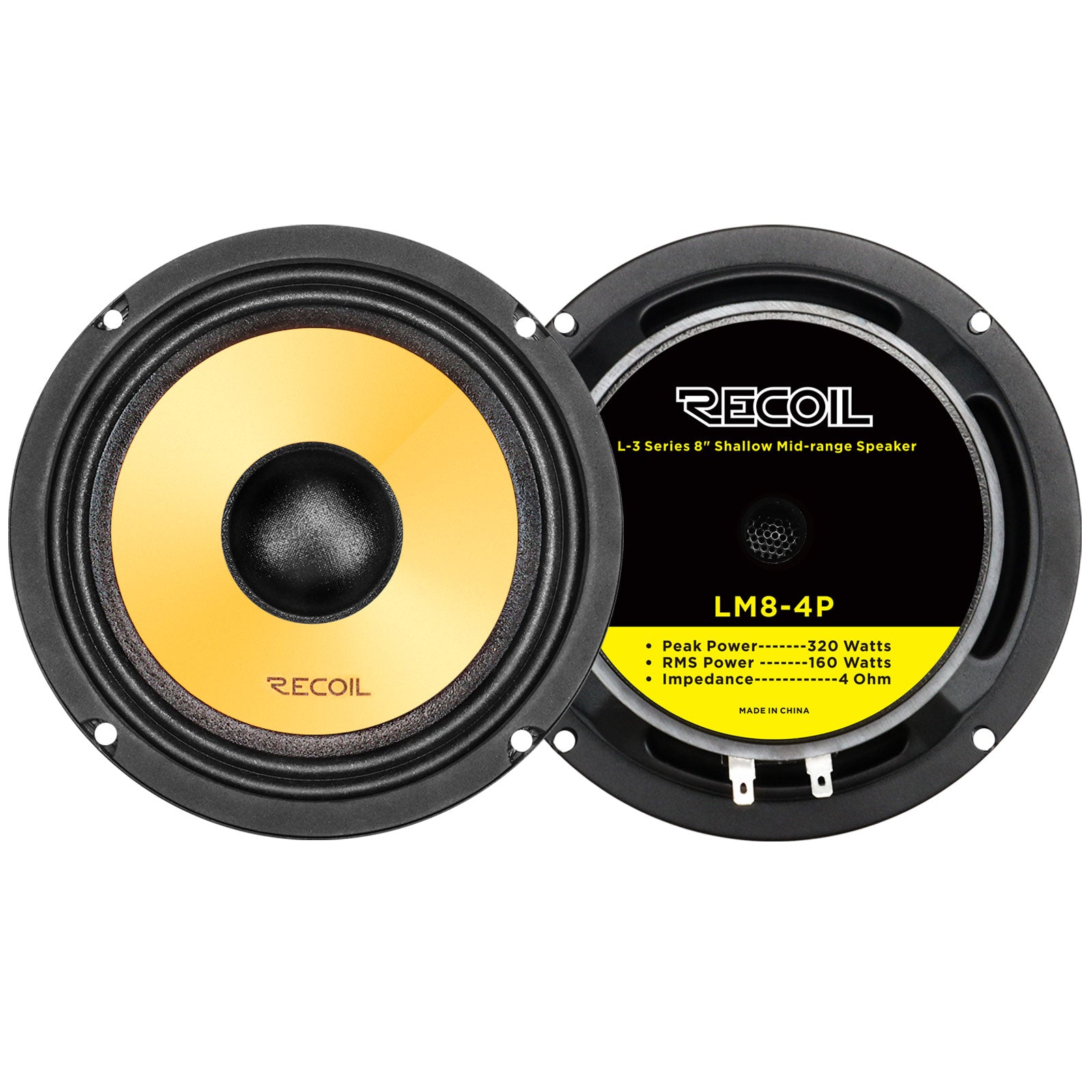 LM8-4P - Pro Audio Pro Audio Midrange Speaker