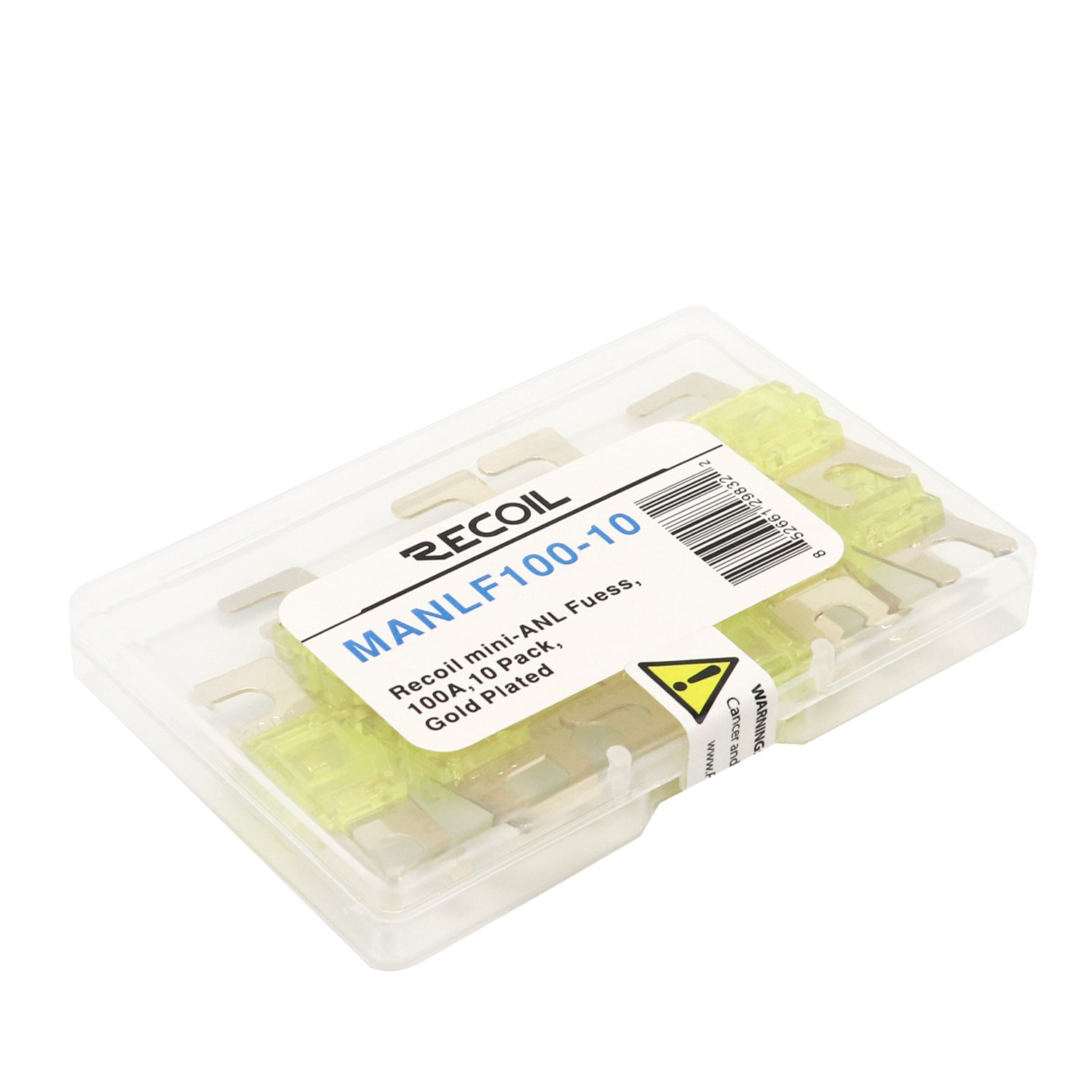 MANLF100-10 - 10 Pack 100a Mini-anl Fuses Gold Plated