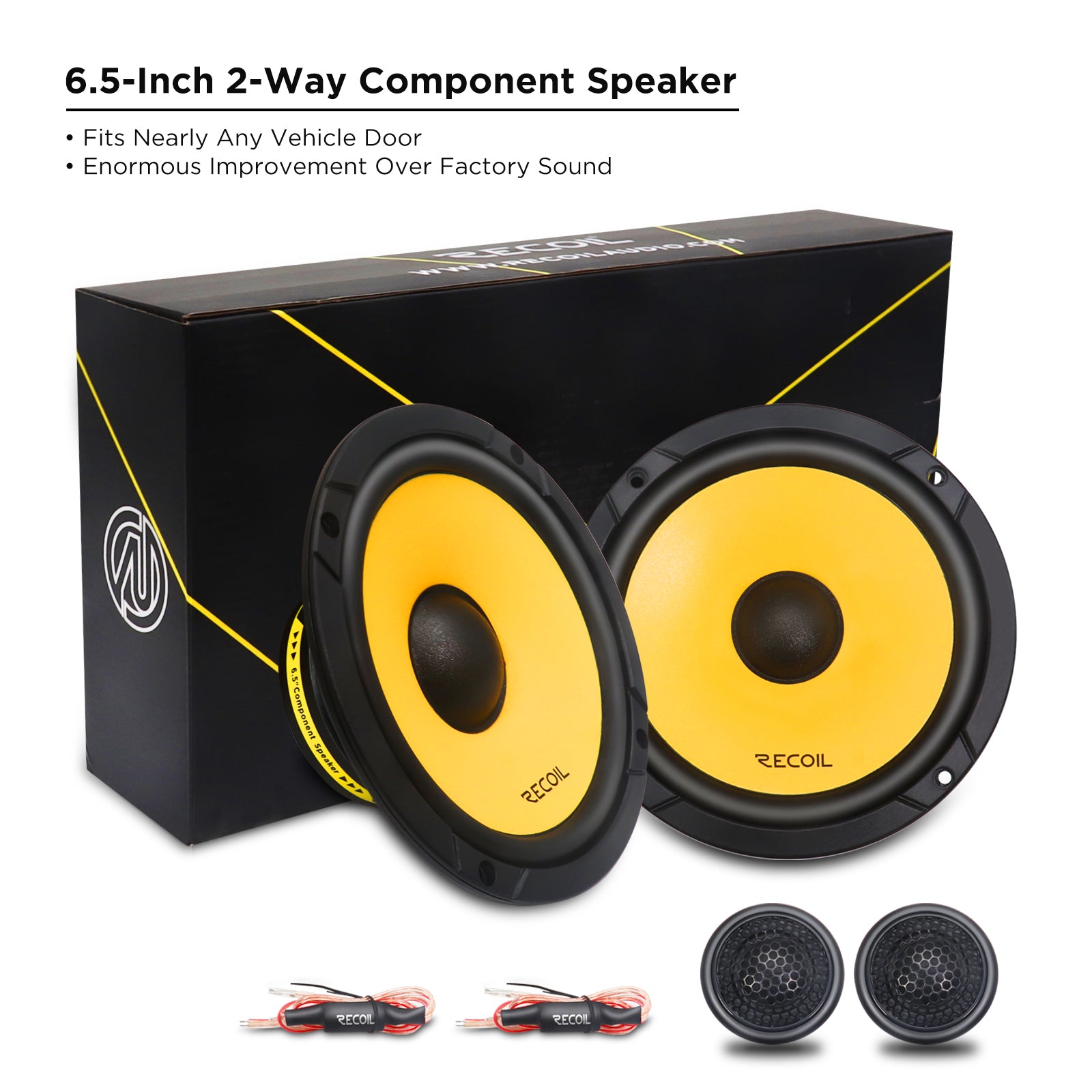 RLM65 - Level-3 Series 6.5-inch Car Audio Component Speaker System