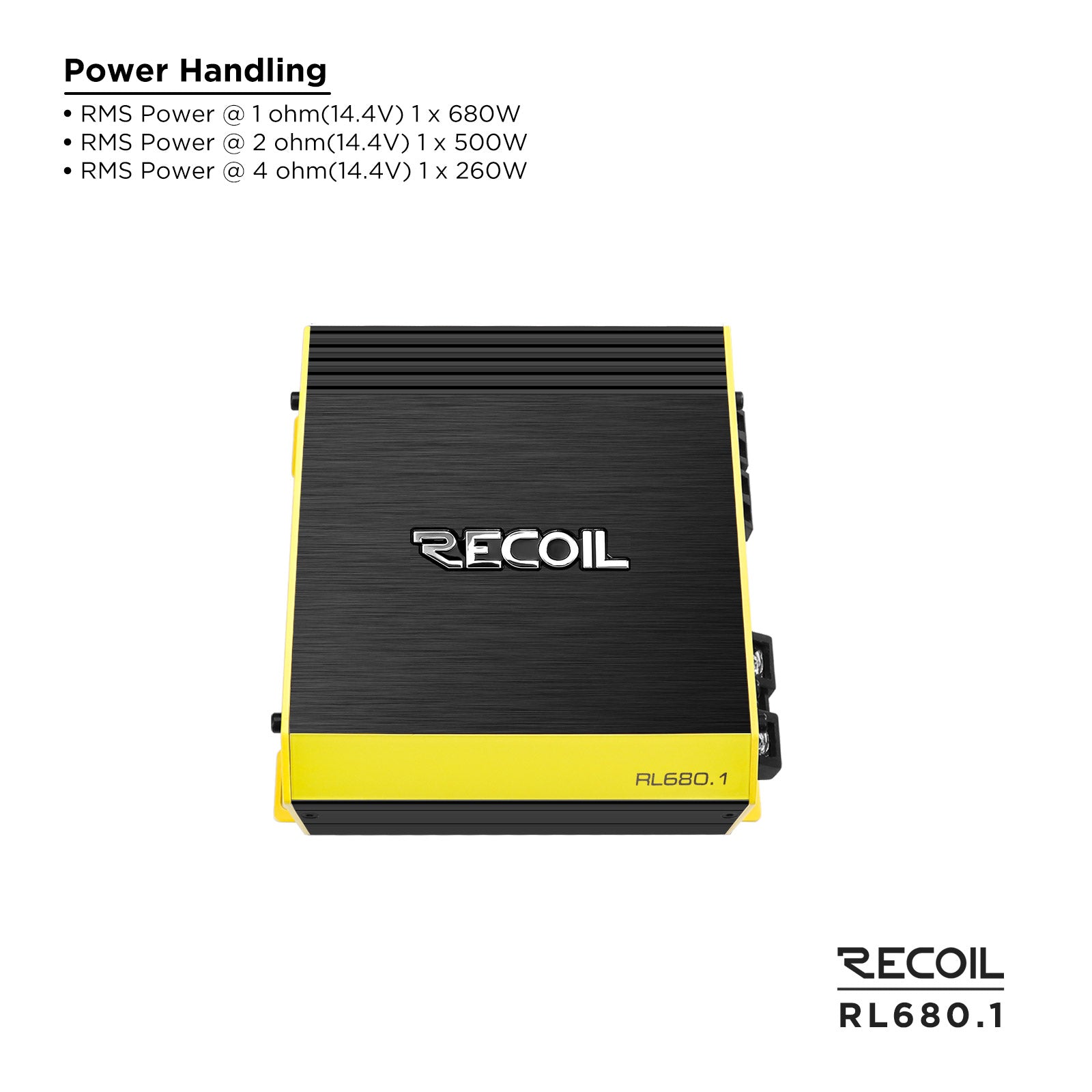 RL680.1 - L-3 Compact Class Amplifiers