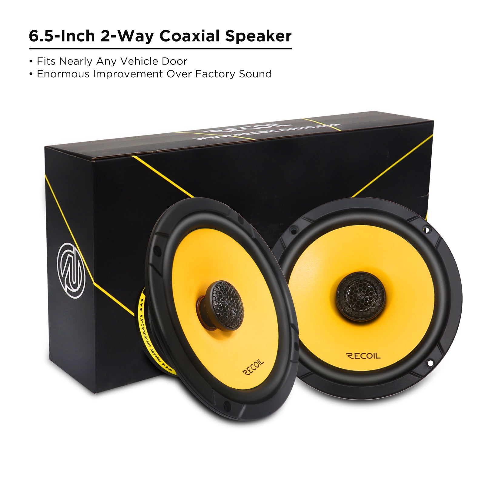 RLX65 - Level-3 Series 6.5-inch Car Audio Coaxial Speaker System