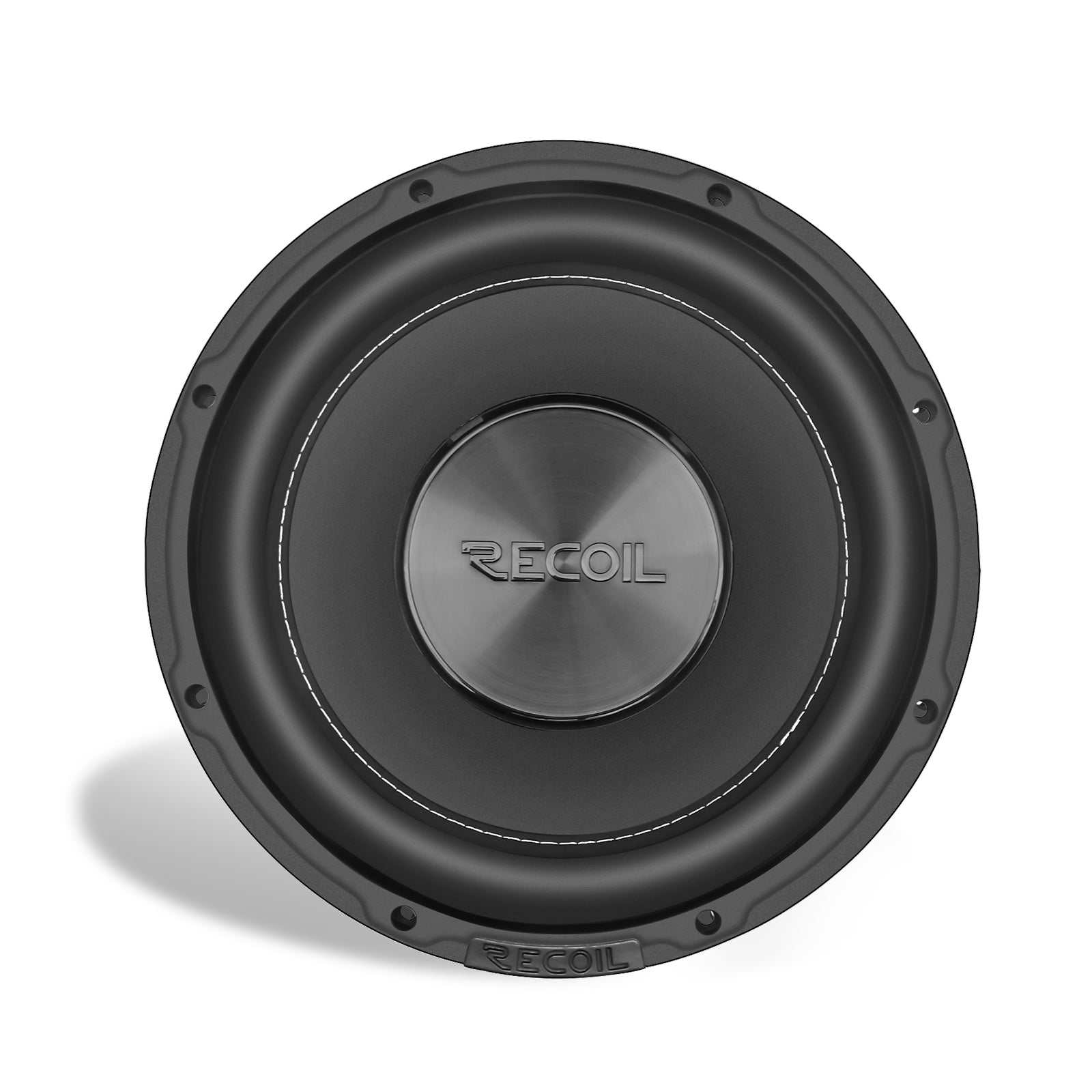 RW12D4 - Echo Series 12 Inch Subwoofer - 600 Watts Power Dual 4 OHM Voice Coil, 2" Black-coated 4 Layer High Temperature Voice Coil, Competition Grade Pressed Paper Cone