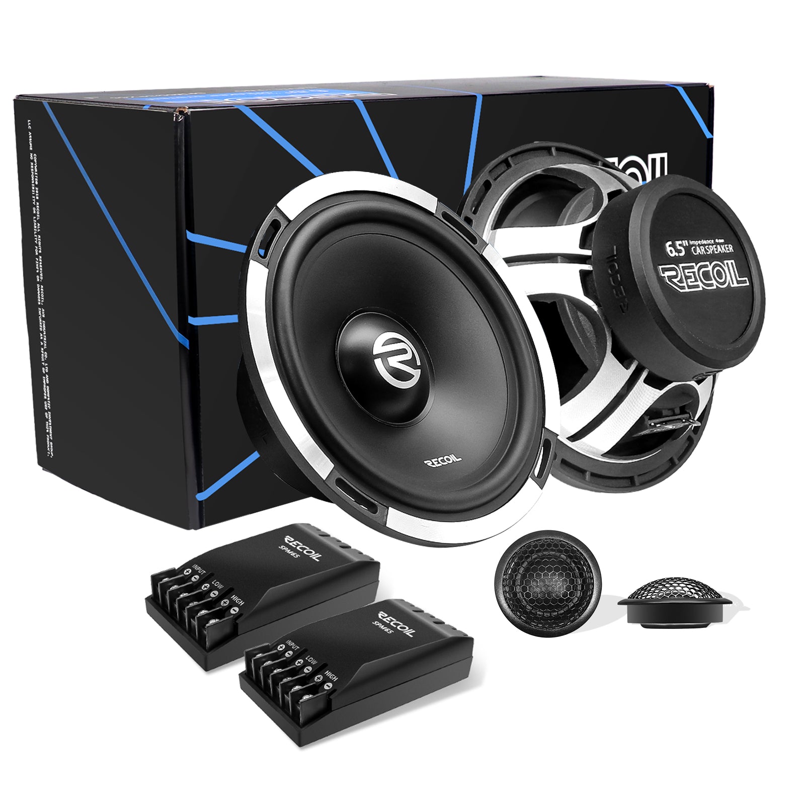 SPM65 - Level Two Series 6.5-inch Car Audio Component Speaker System