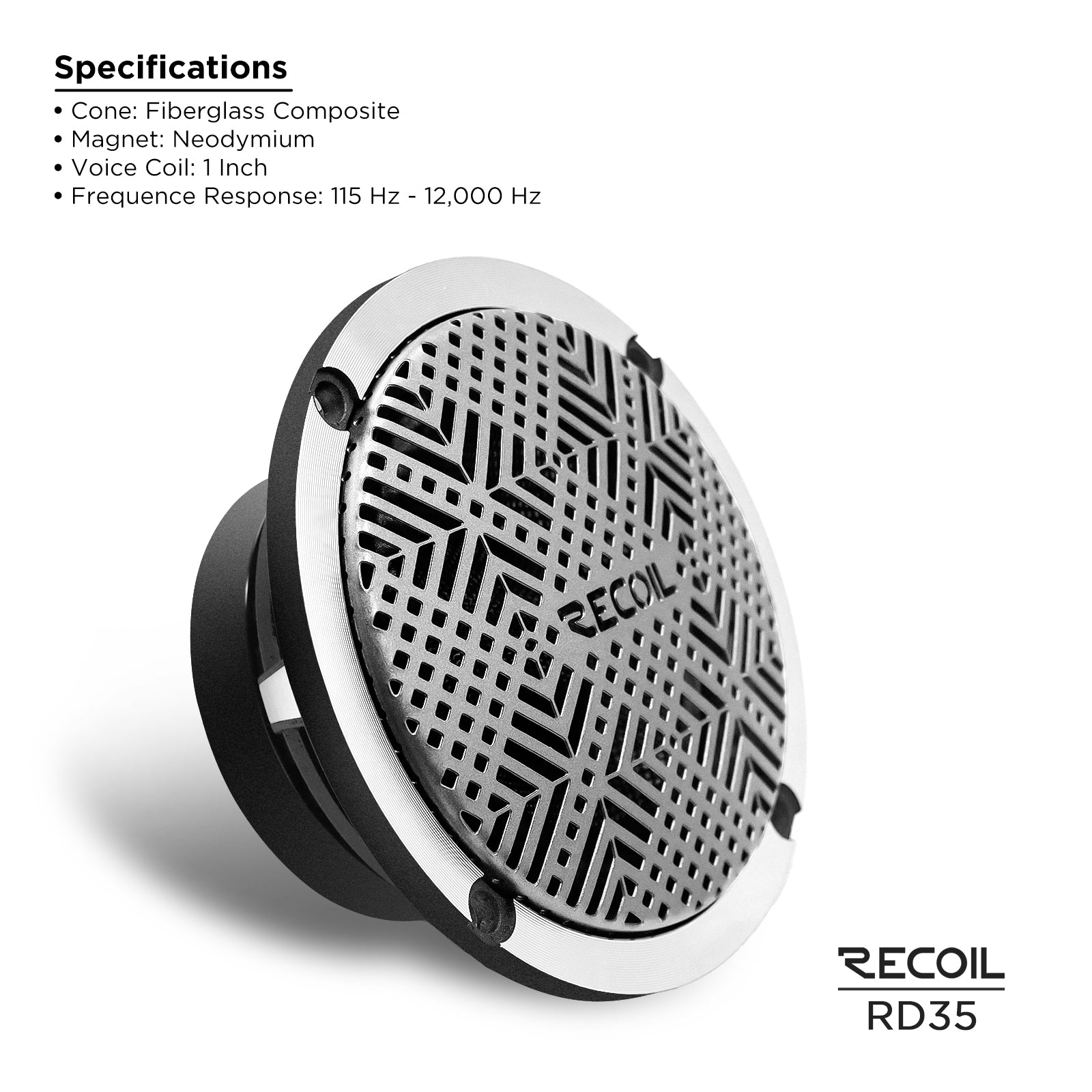 RD35 - 3.5" Midrange Speaker