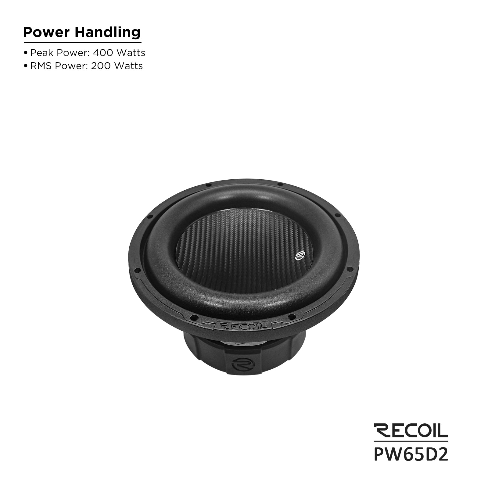PW65D2 - 6.5 Inch Dual 2 OHM 2