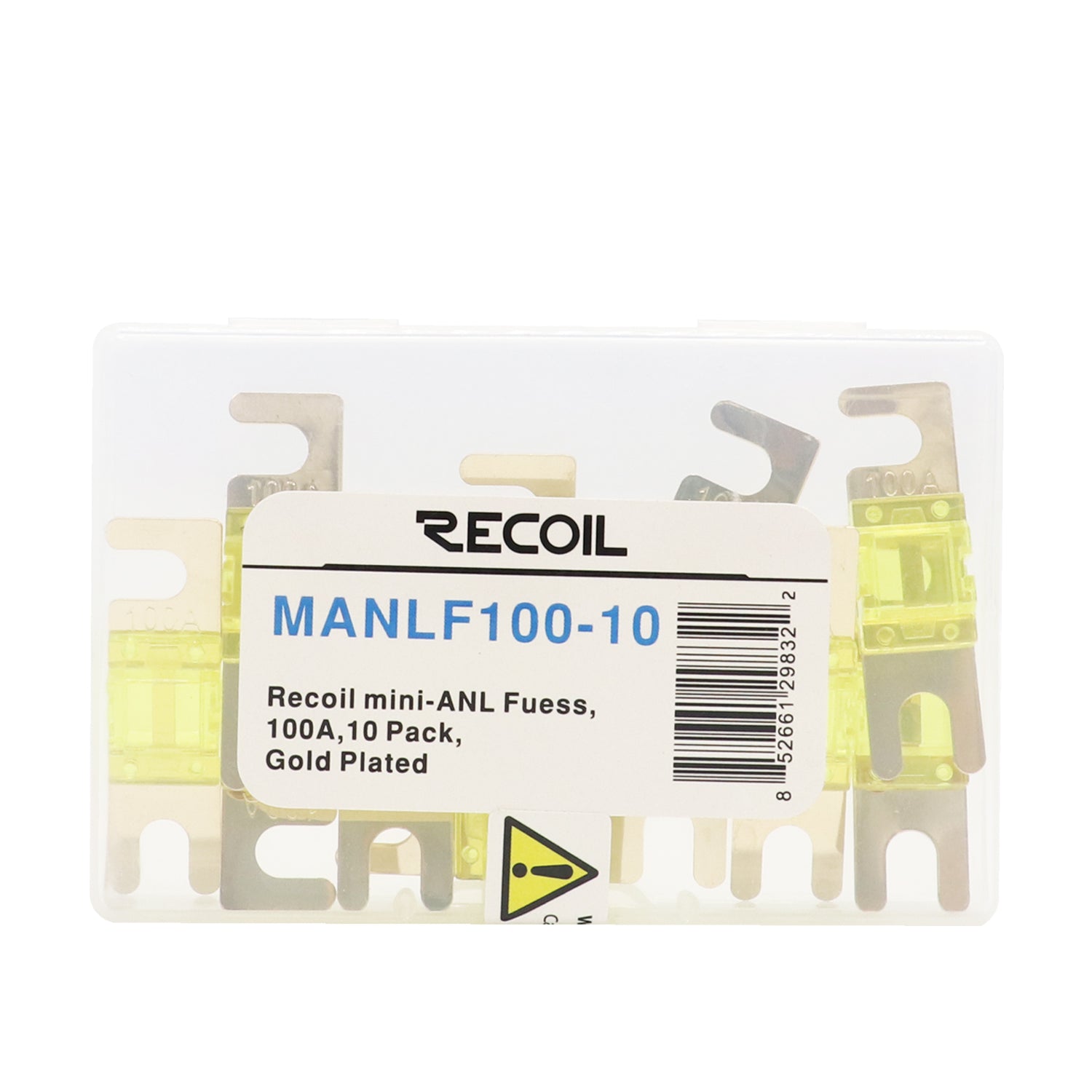 MANLF100-10 - 10 Pack 100a Mini-anl Fuses Gold Plated