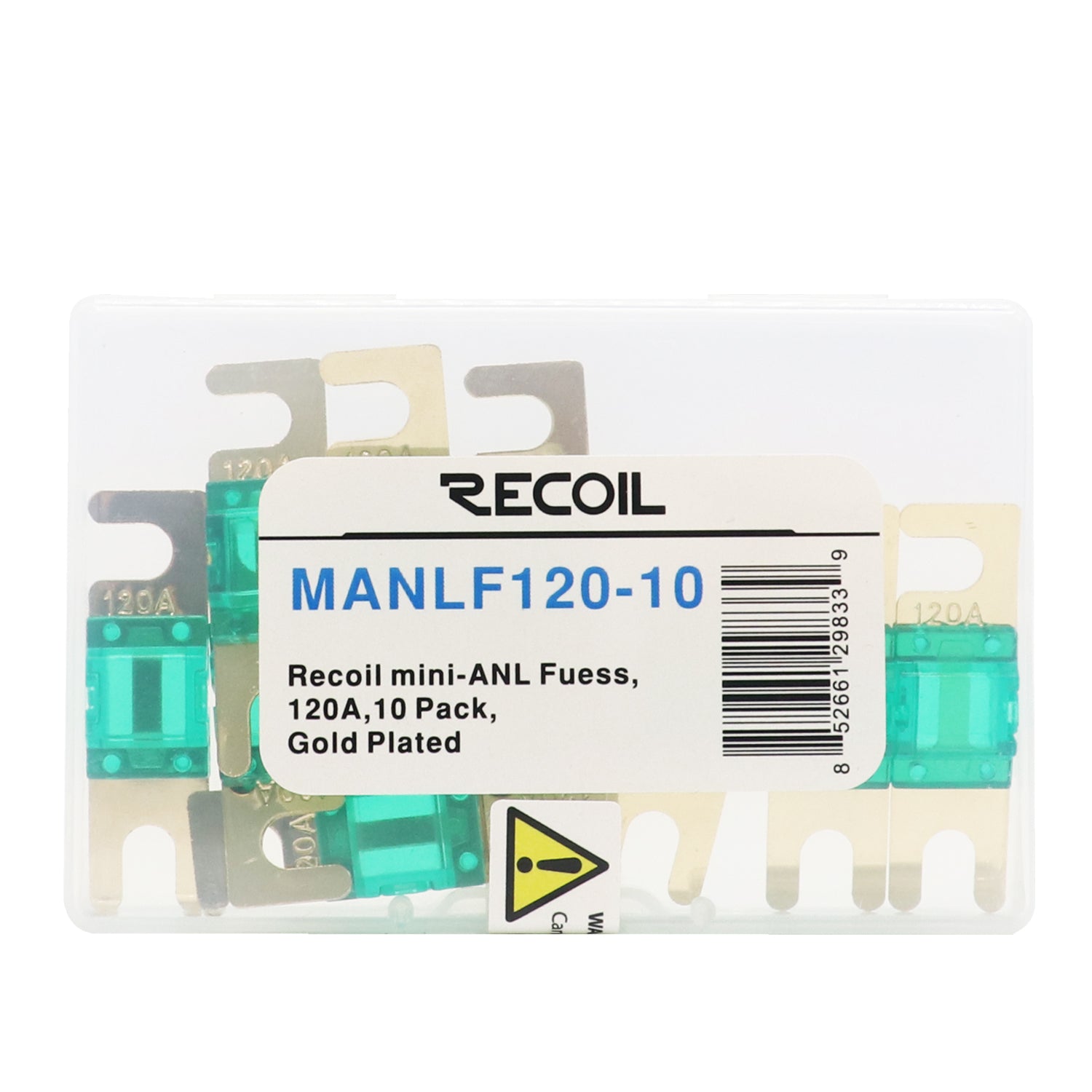 MANLF120-10 - 10 Pack 120a Mini-anl Fuses Gold Plated