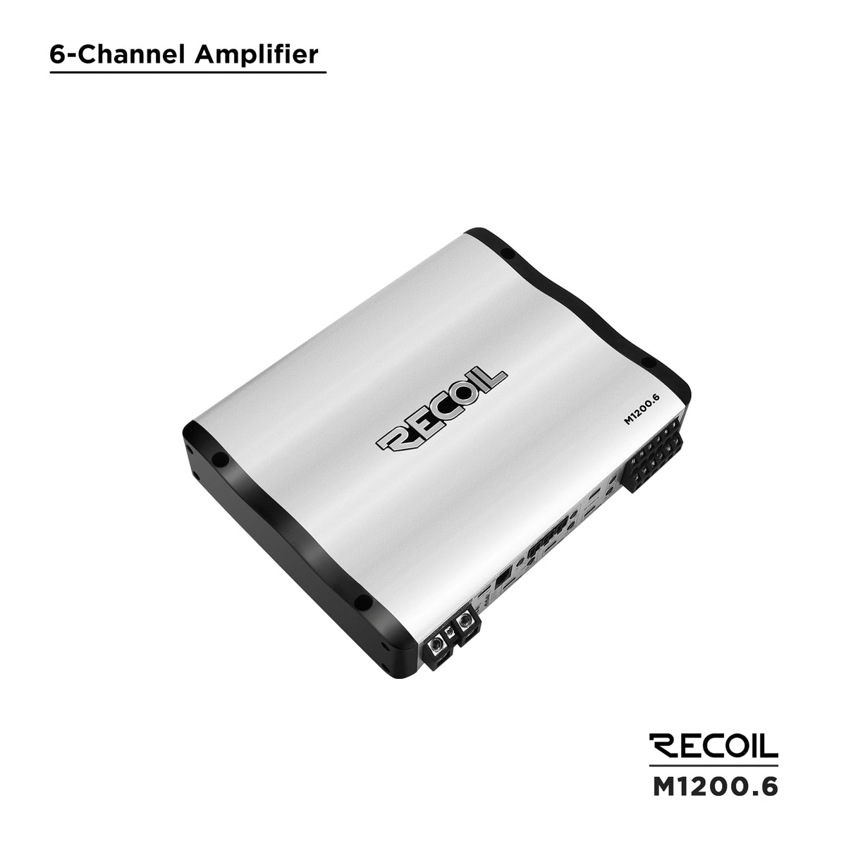 M1200.6 – 6-Channel Class-D Amplifier | 1,200W RMS