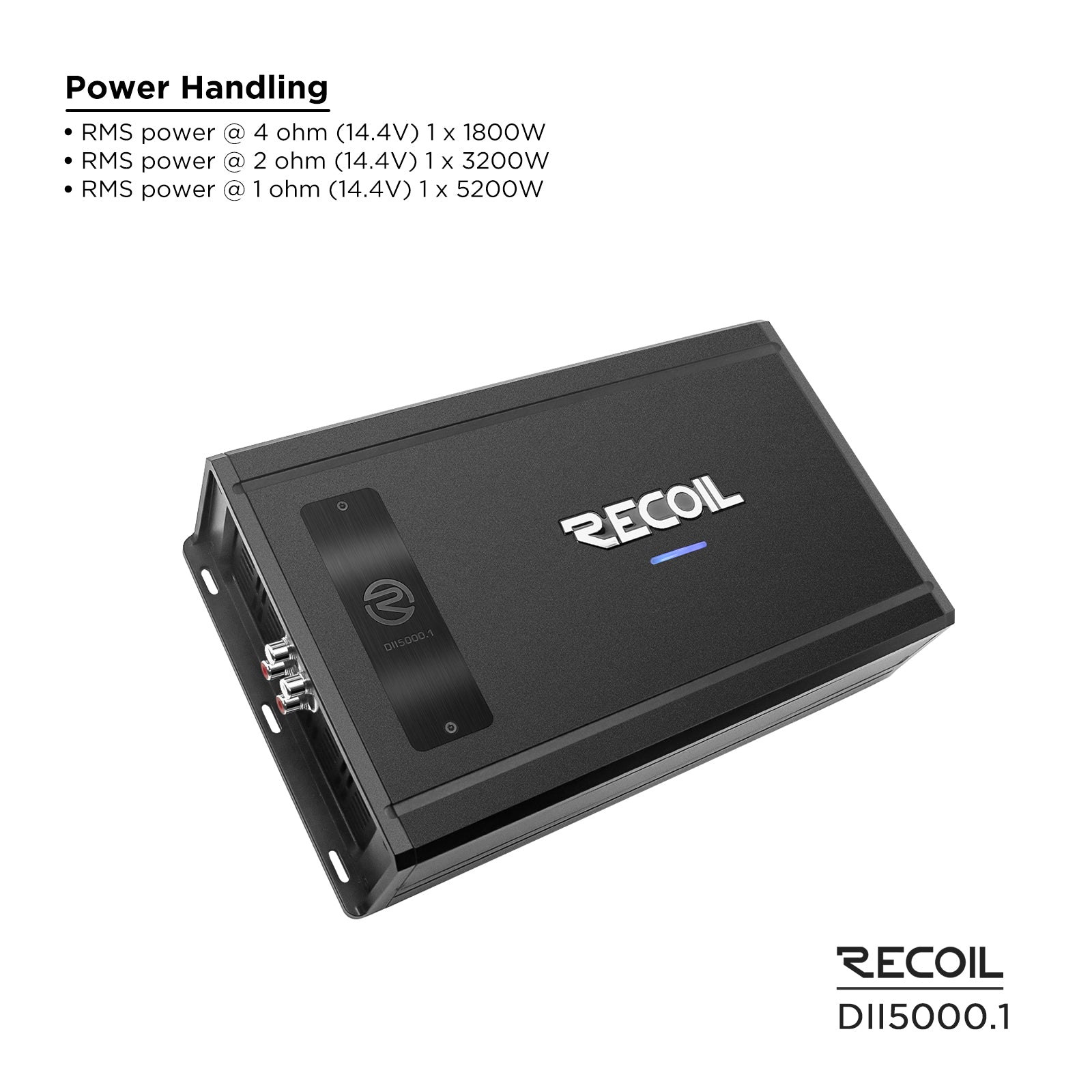 DII5000.1 - 5000 Watts Class-D Mono Amplifier