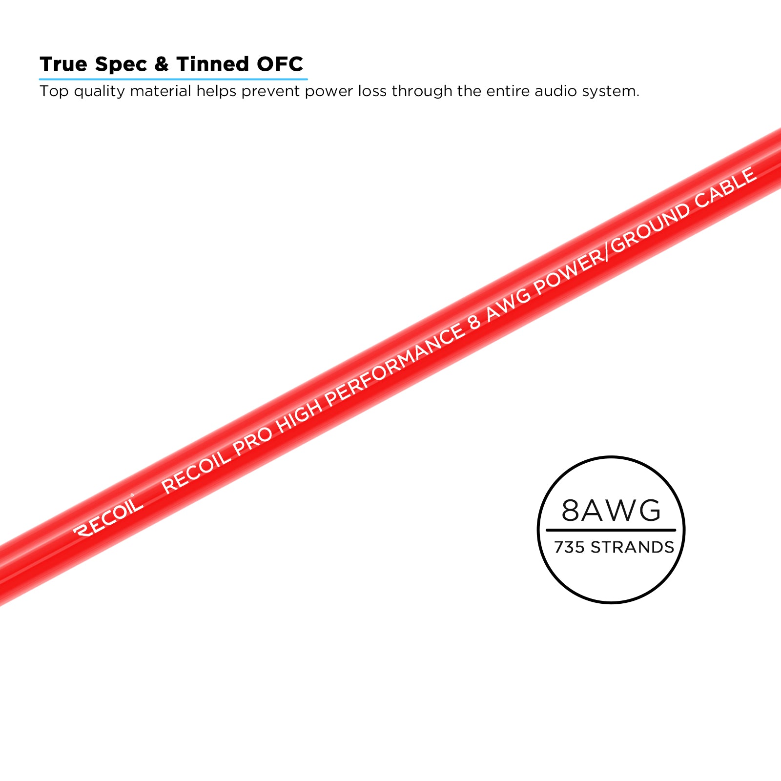 SP8-330 True-Spec 8 AWG Tinned OFC Power Wire
