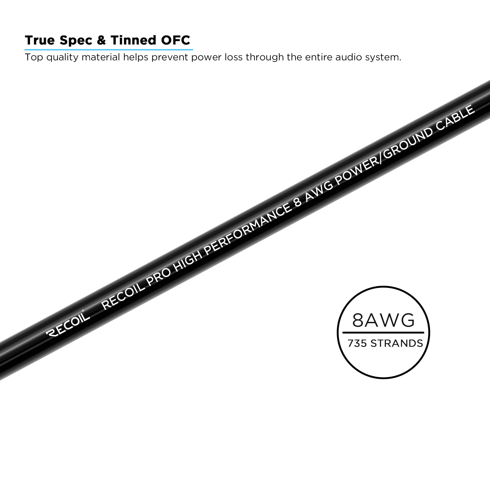 SG8-330 True-Spec 8 AWG Tinned OFC Power Wire