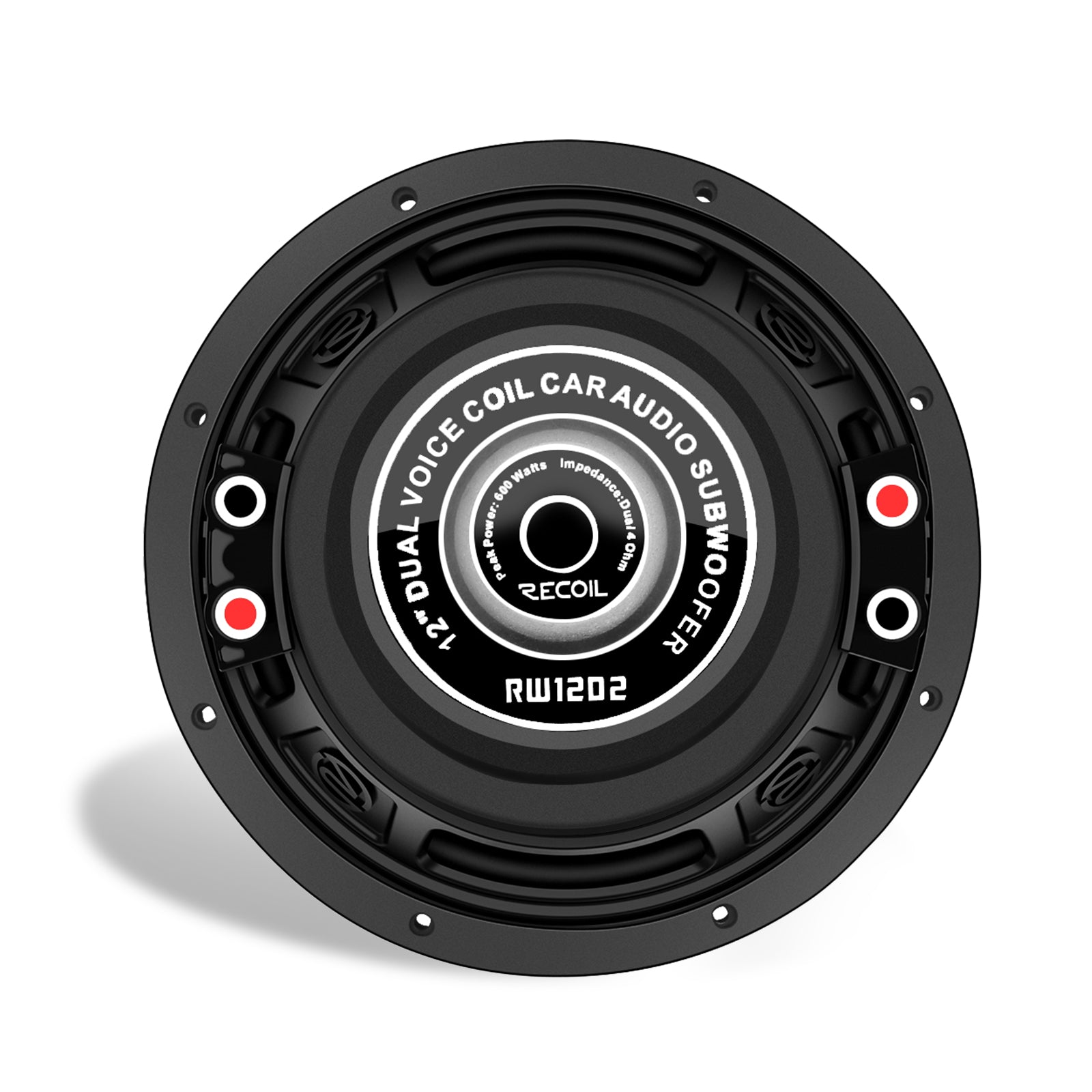 RW12D2 - Echo Series 12 Inch Subwoofer - 600 Watts Power Dual 2