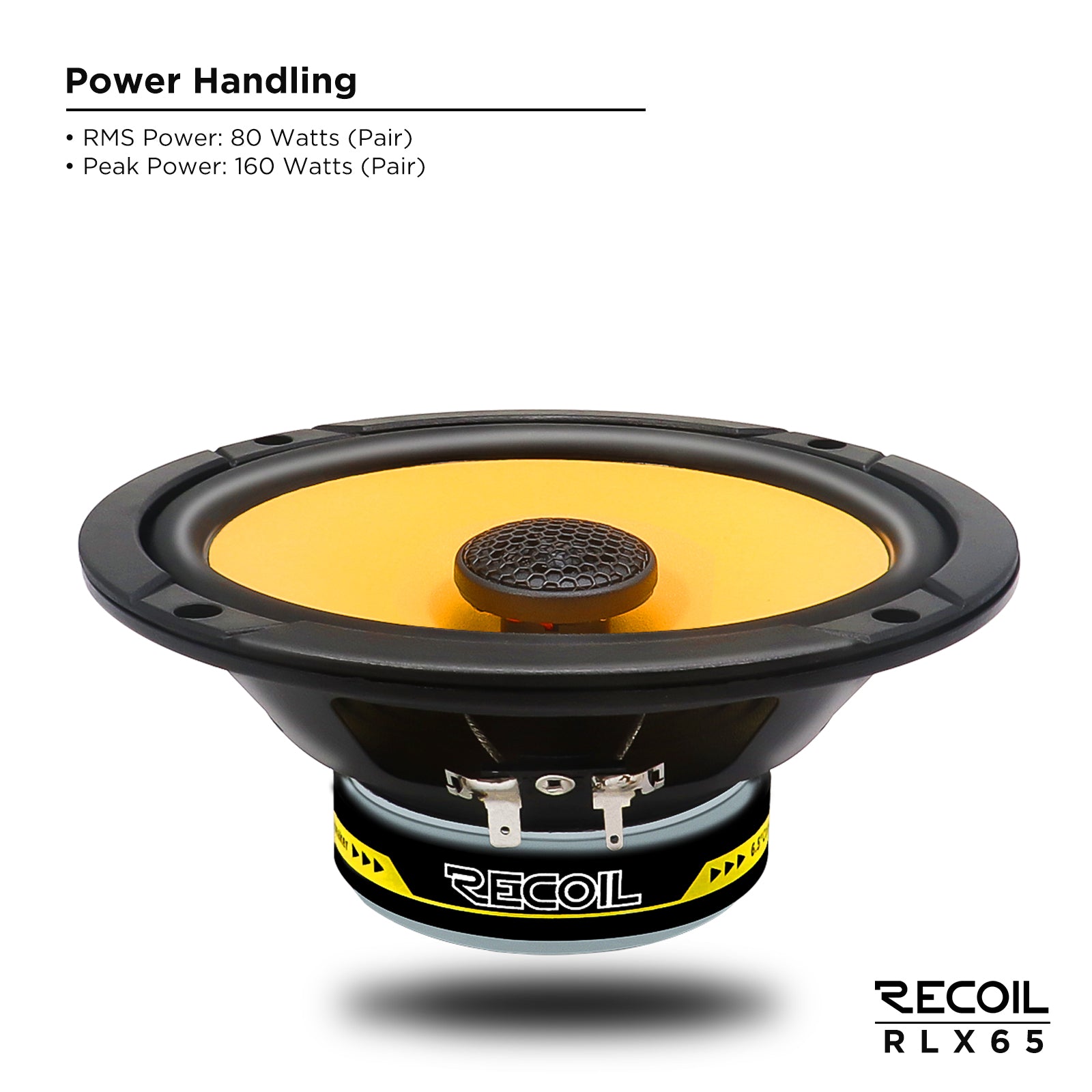 RLX65 - Level-3 Series 6.5-inch Car Audio Coaxial Speaker System