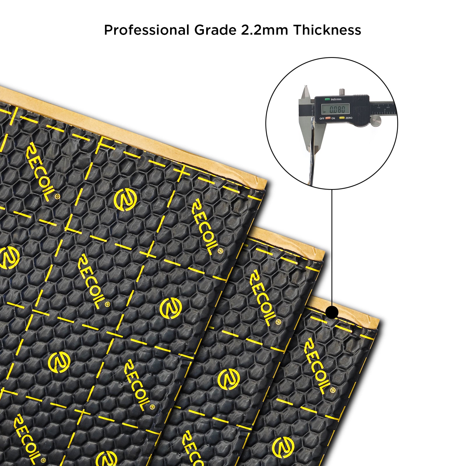 XLBK - 9-sheets Light-weight Dampening Mats, 18"x32"