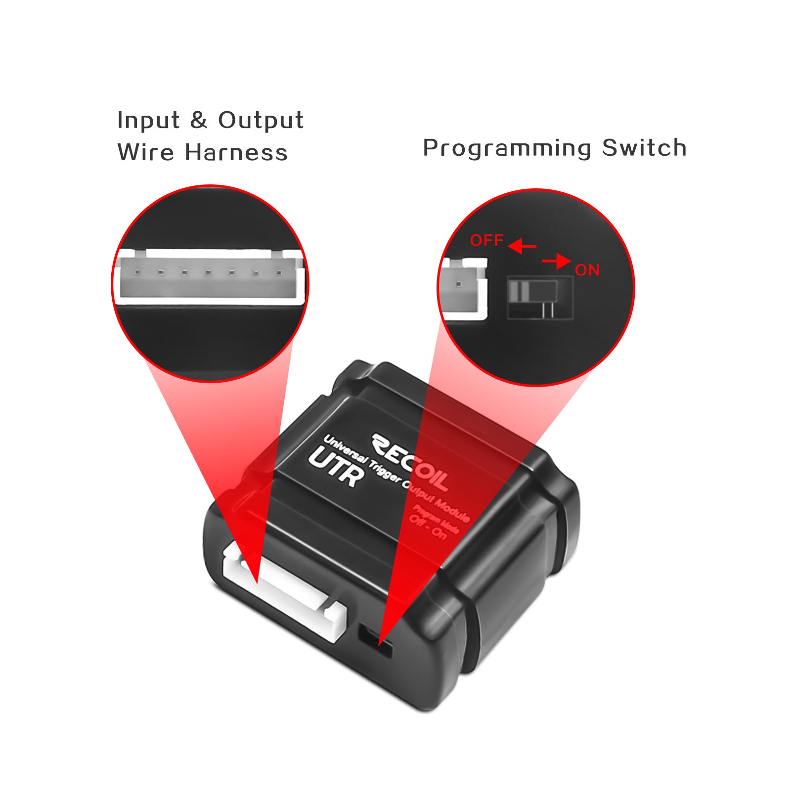 UTR - Universal Trigger Output Module Covers 16 Different Applications, Low Voltage Trigger, Video Pass, Latching Output, Double Pulse Output, Pulse Extender, Linear Actuator Controller, Channel Splitter, 3-in-1 Timmer, Turn on Pop Delay and More
