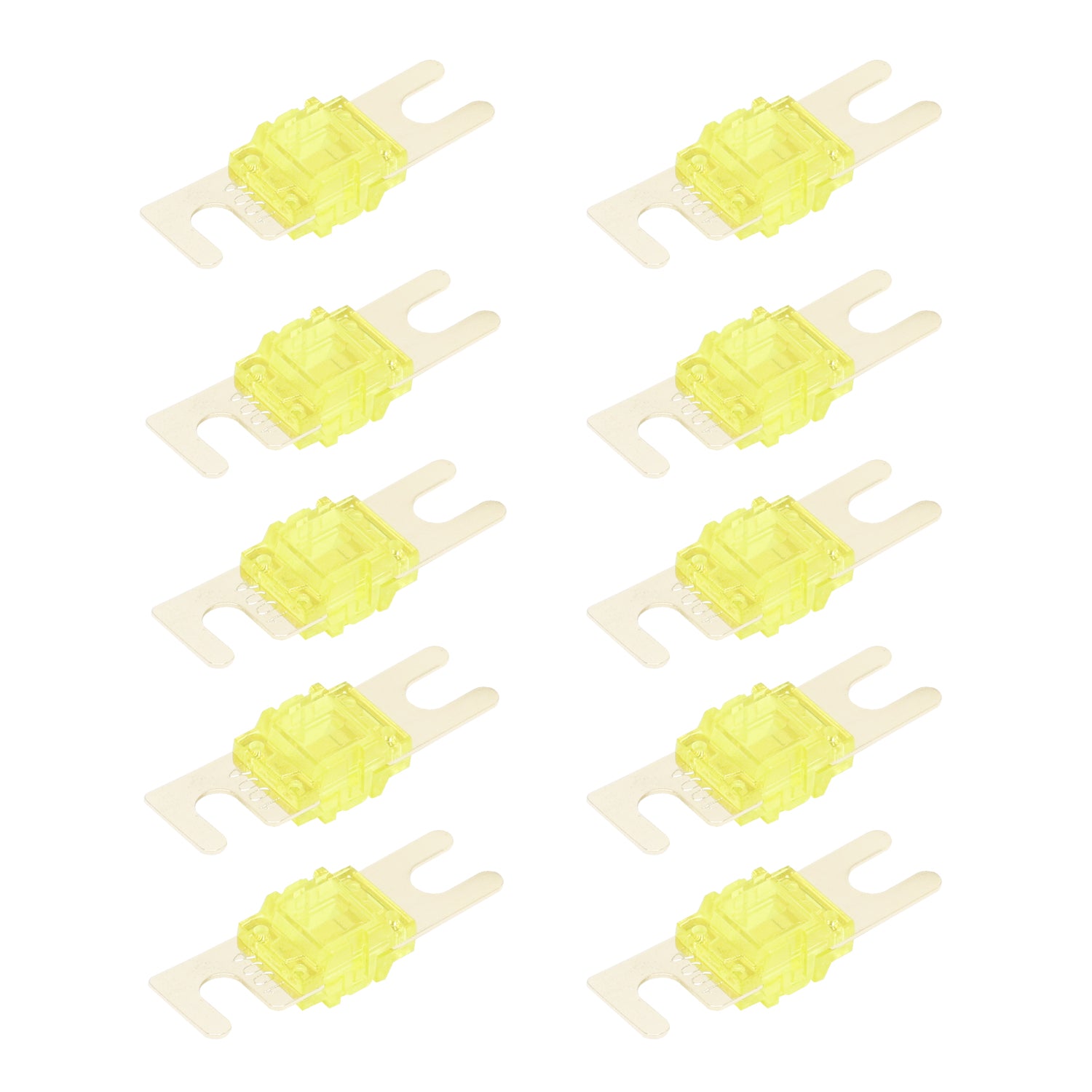 MANLF100-10 - 10 Pack 100a Mini-anl Fuses Gold Plated