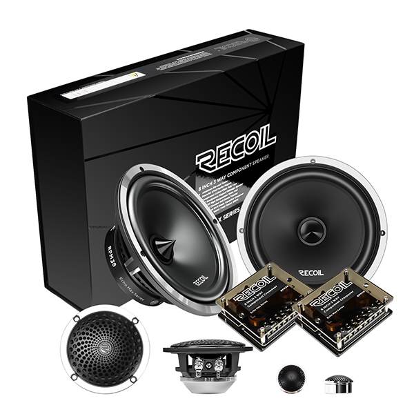 Recoil RPM38 – 8" High-Performance 3-Way Component Speaker System