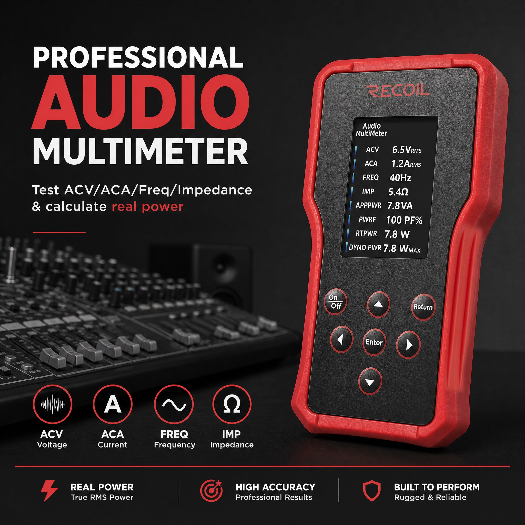 MAT-1 Multifunction Audio Test Meter