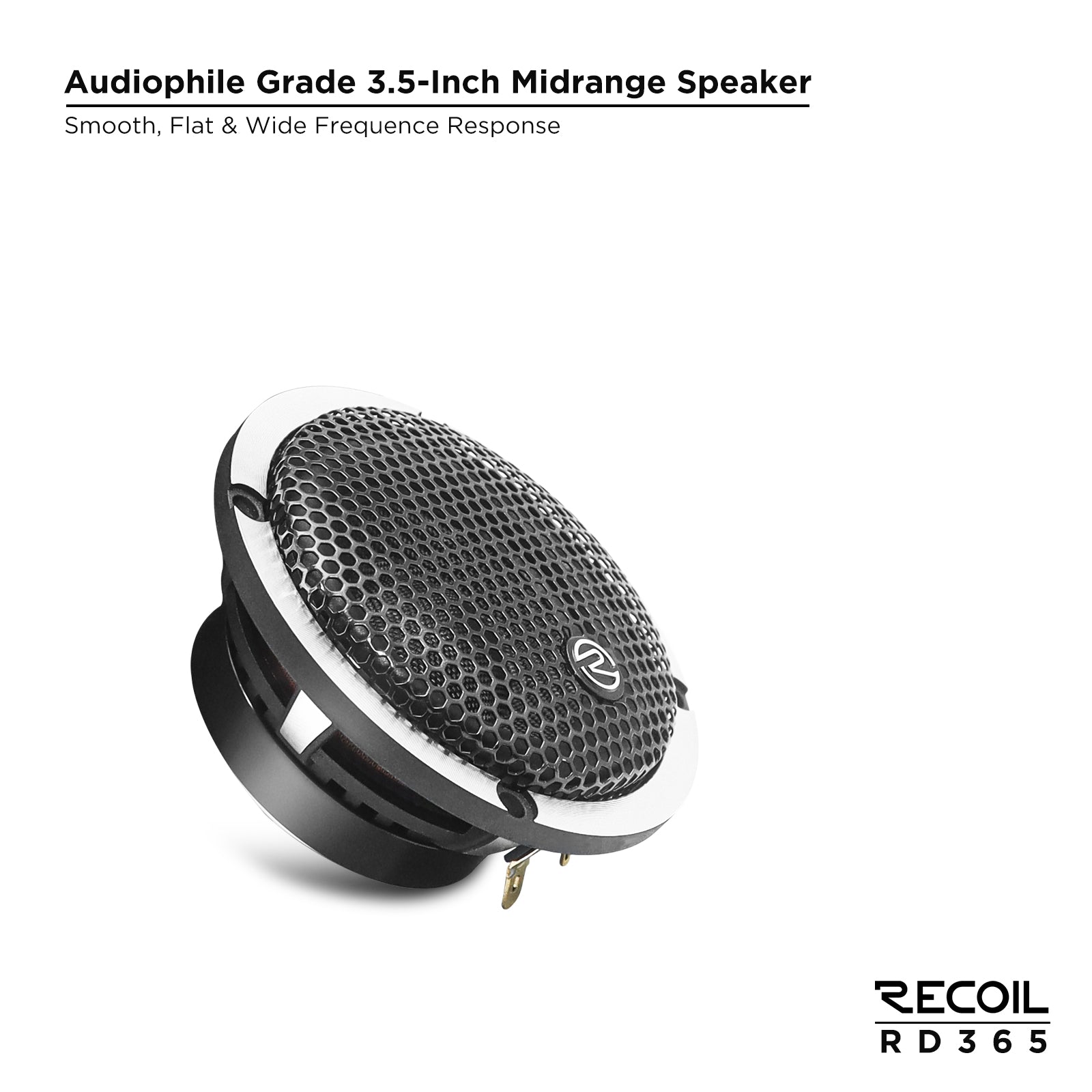 RD365 - 6.5" 3-way Component Speaker