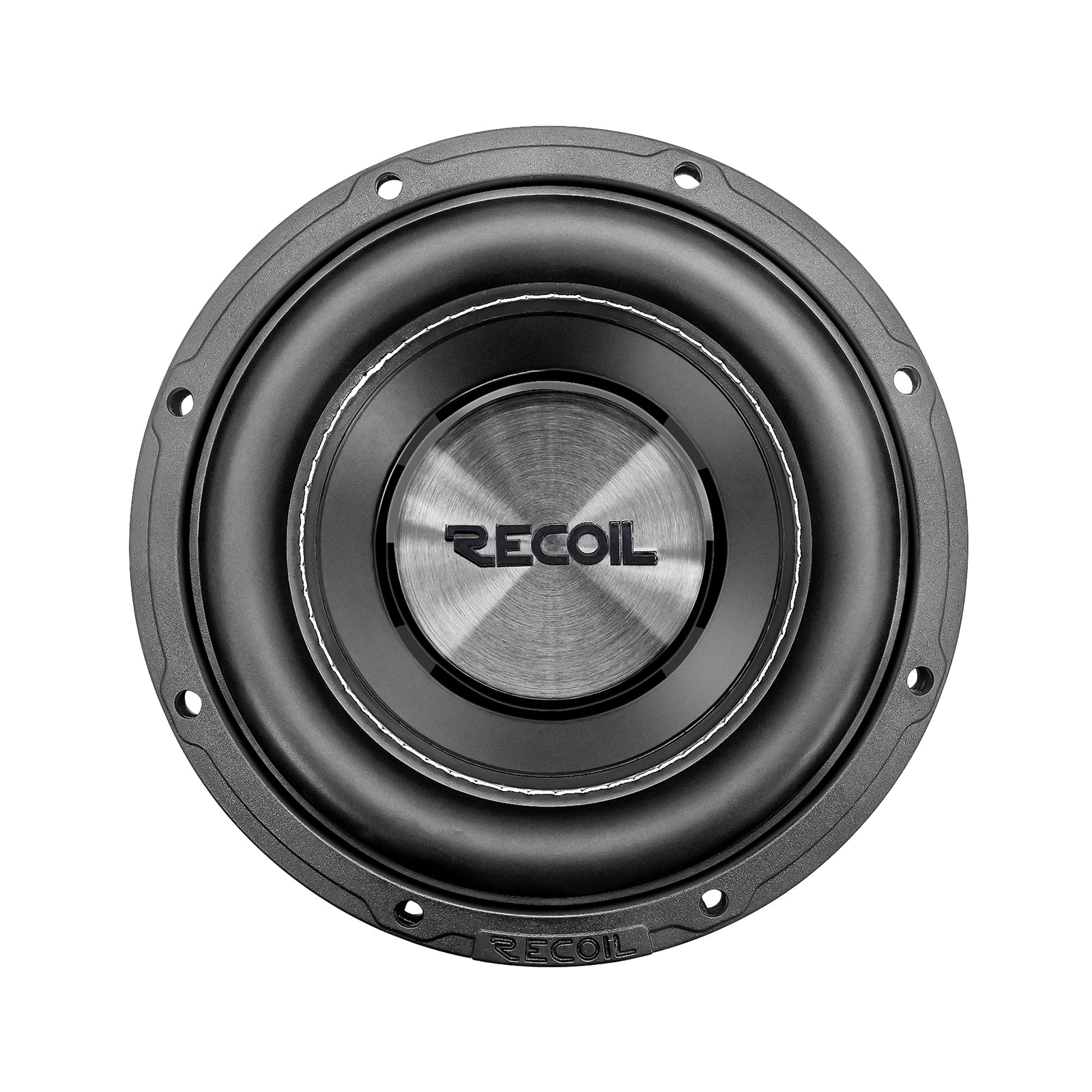 RW8D4 - Echo Series 8 Inch Subwoofer - 400 Watts Power Dual 4 OHM Voice Coil, Competition Grade Pressed Paper Cone