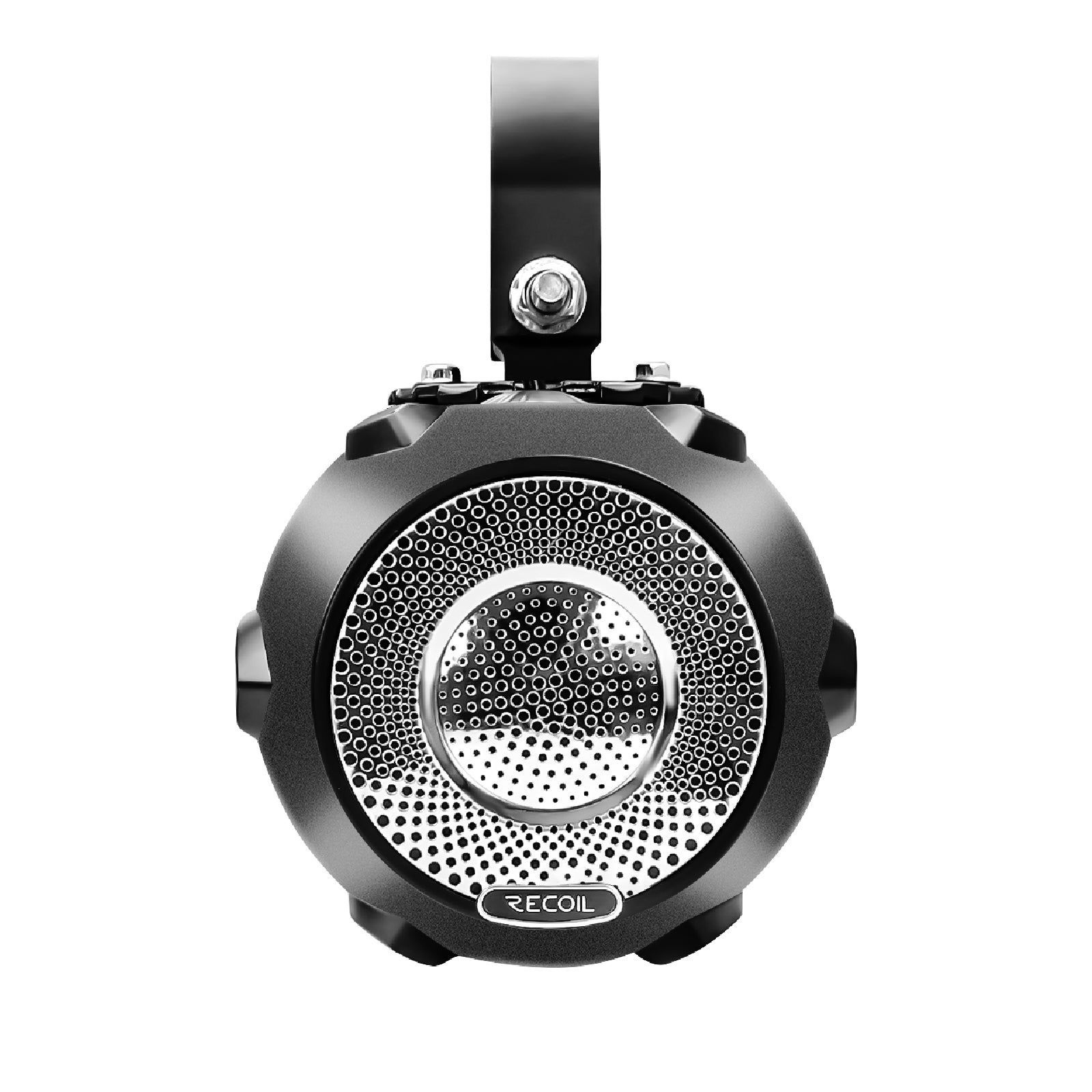 R4 - Marine and Powersports 200 Watts Speaker System, Super Loud 4" Speaker Pods with 3" Passive Radiators, for UTV, ATV, Golf Cart, Boat, Off-road Motorsports Audio, Pair