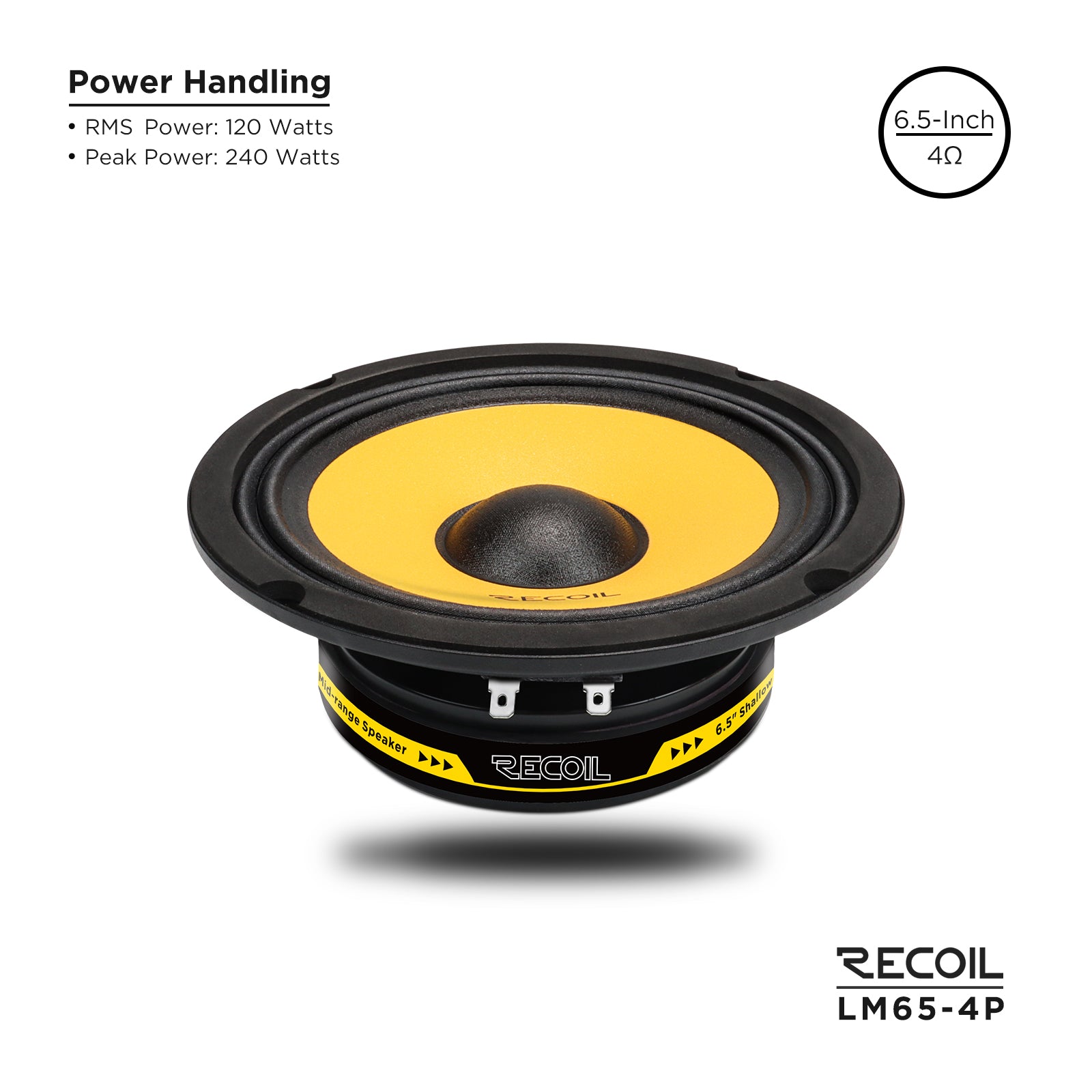 LM65-4P - Pro Audio Pro Audio Midrange Speaker