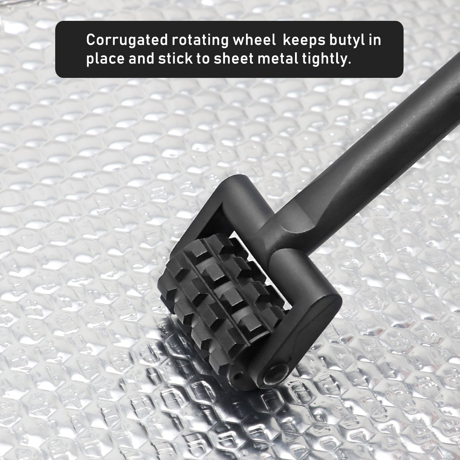DRK - Car Sound Deadening Roller and Knife Tool for Auto Noise Roller Car Sound Deadener Application Installation Tool Rolling Wheel Interior Accessories