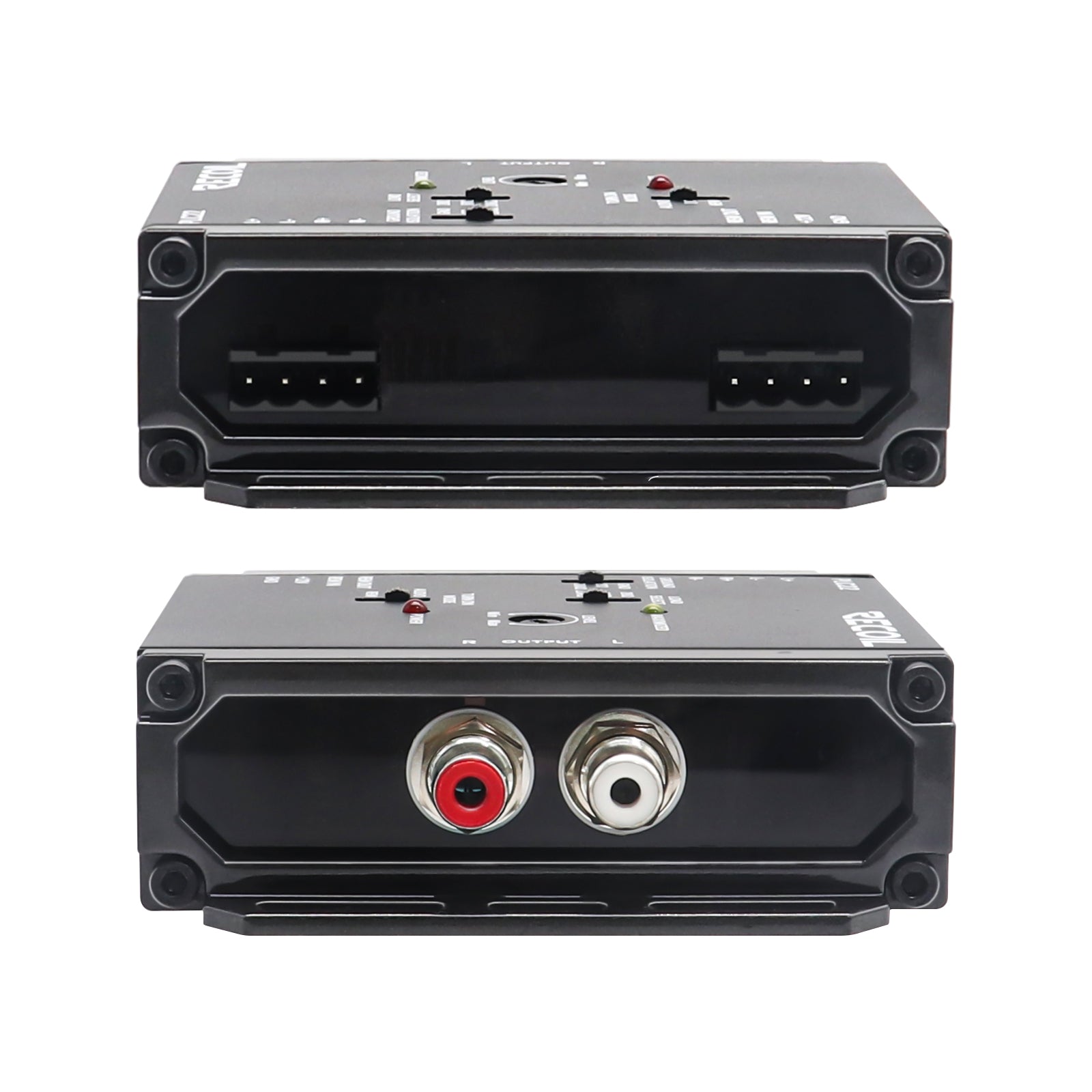 PLC22 - Premium 2-channel Active Line Output Converter with 9.5v Preamp Output, Features Turn-on Mode, Load and Ground Isolation Selection