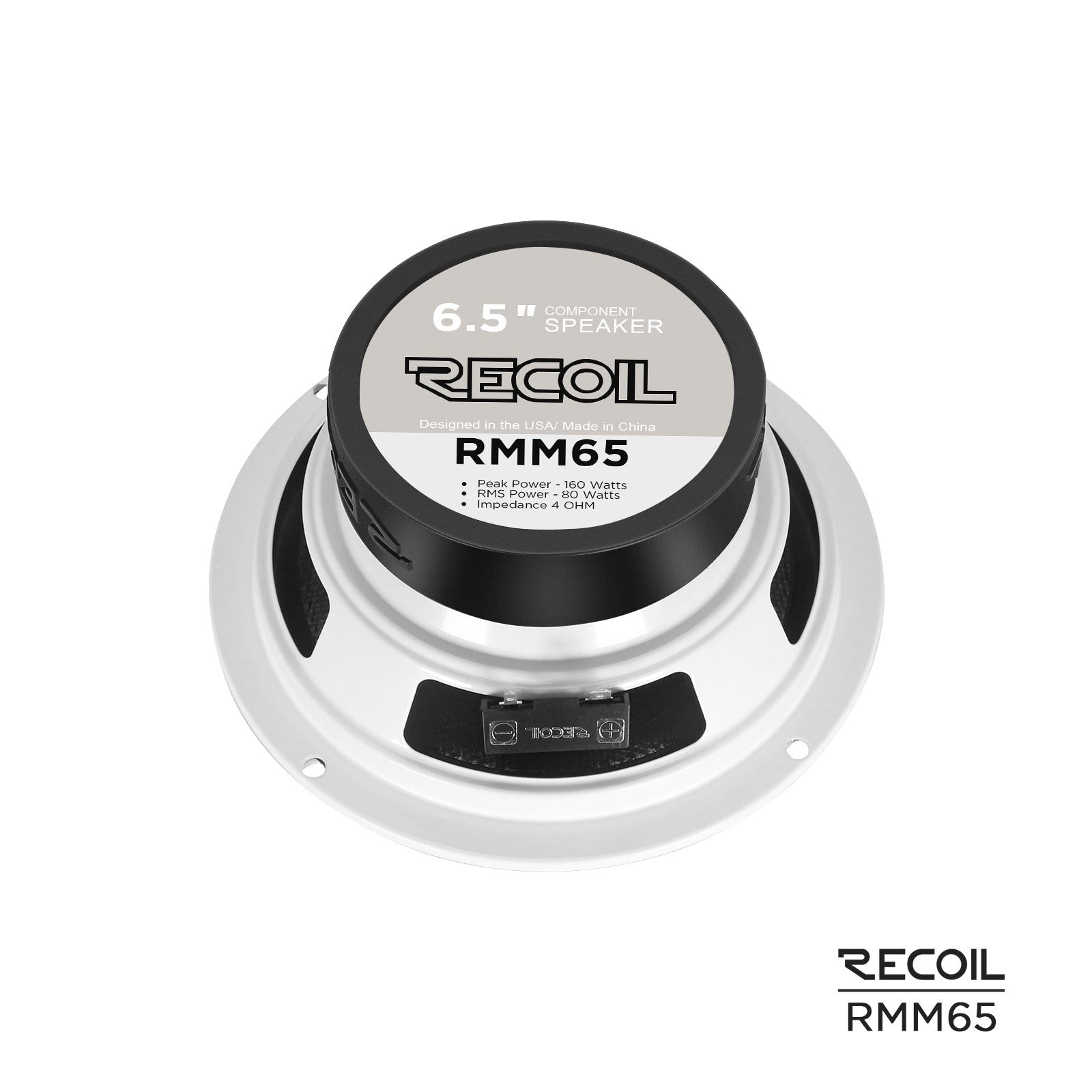 RMM65 - Echo Plus Series 6.5-inch Car Audio Component Speaker System