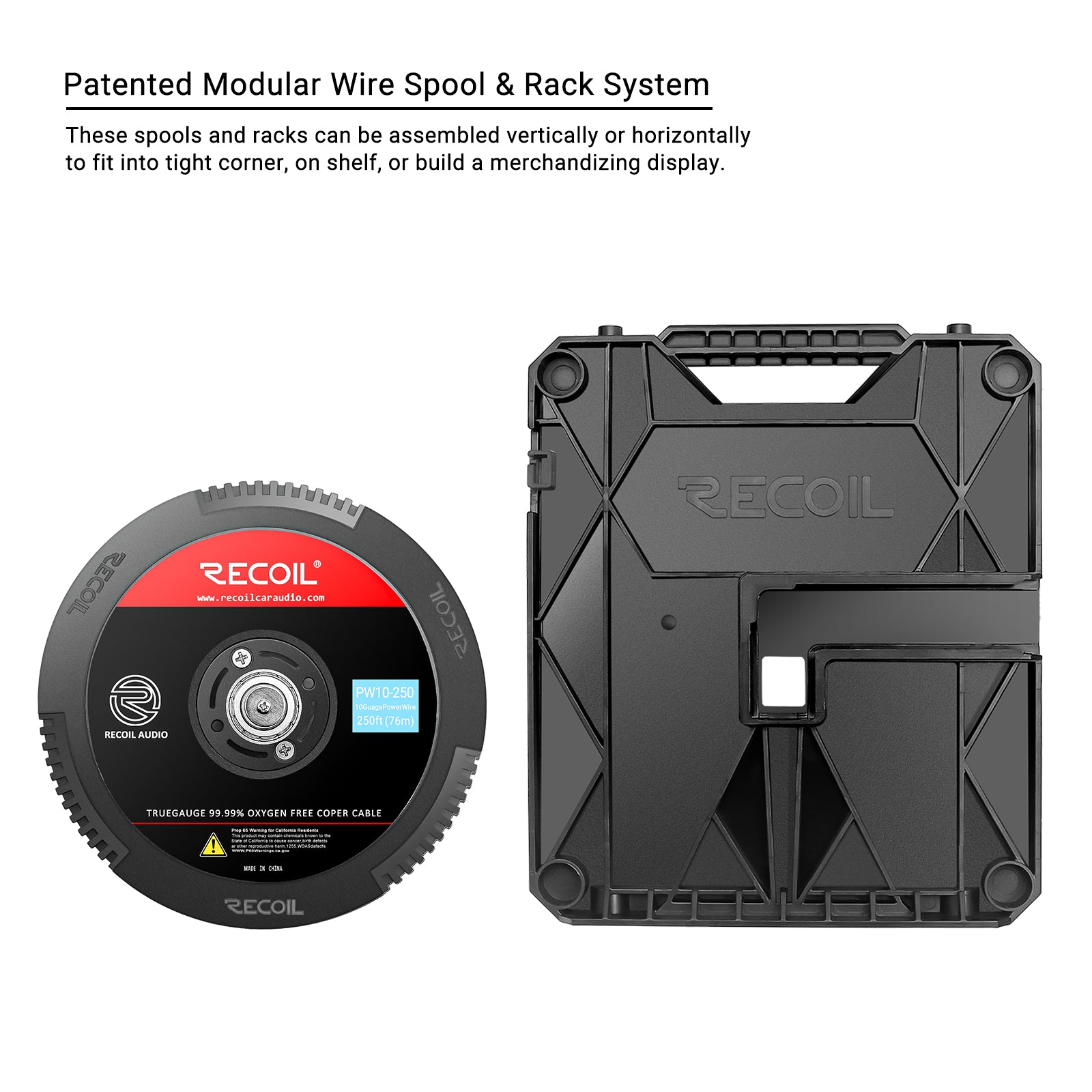 PG10-250 - Premium True Spec 10 Gauge Ground Wire, 99.9% Oxygen-free Pure Copper , Flexible Soft Touch Black PVC Jacket (250 Feet/spool)