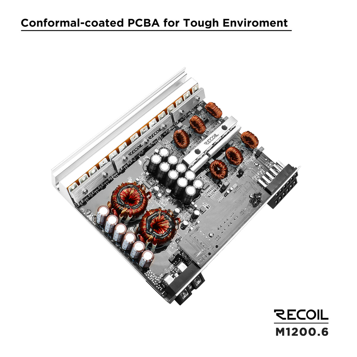 M1200.6 – 6-Channel Class-D Amplifier | 1,200W RMS