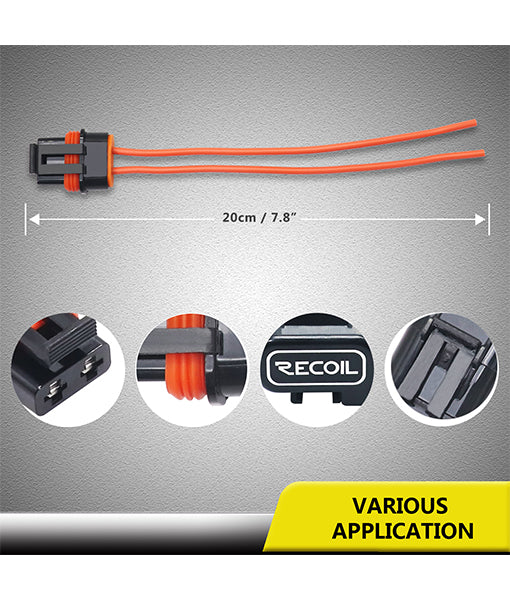 WFH16-3 - Weatherproof Ato/atc Fuse Holder with Cover, with 10a and 15a Fuses (3 Pack)