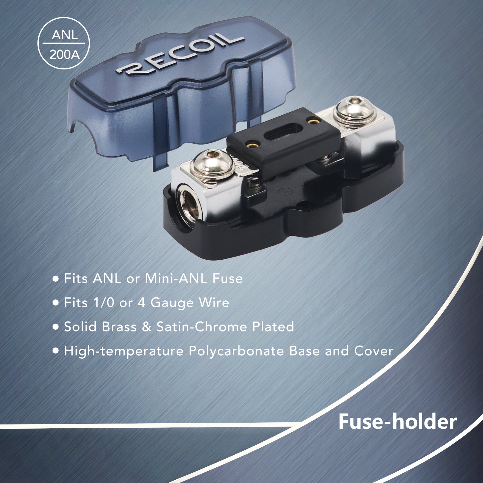 PCK0D - True 0 Gauge 99.99% Oxygen Free Copper Car Audio Dual Amplifiers Complete Installation Wiring Kits