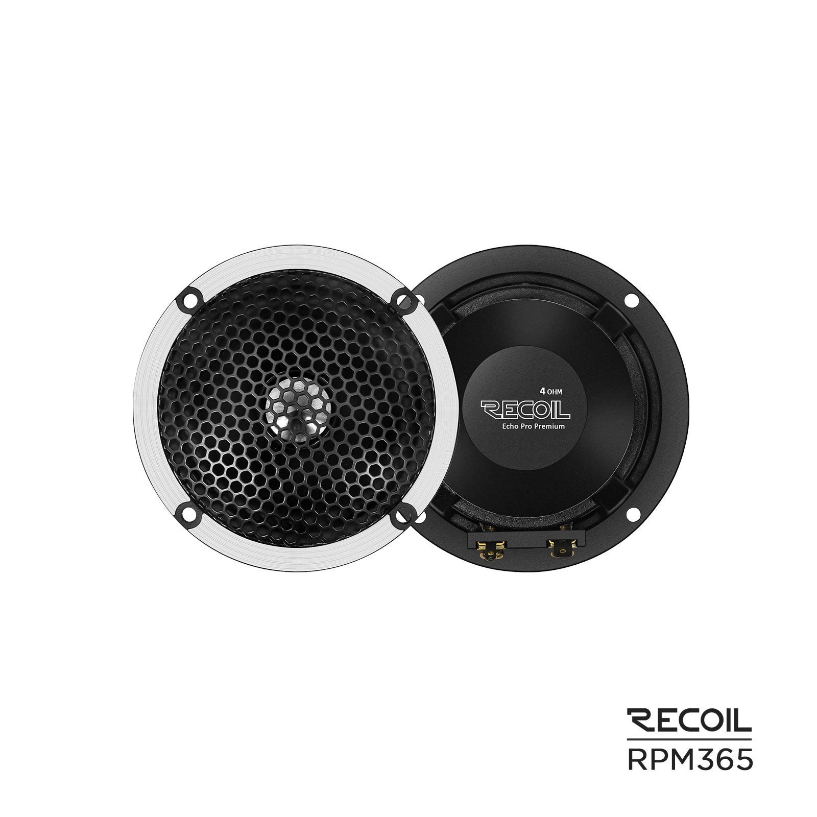 RPM365 - 6.5 Inch 3 Way Component Speaker, Echo Pro Premium