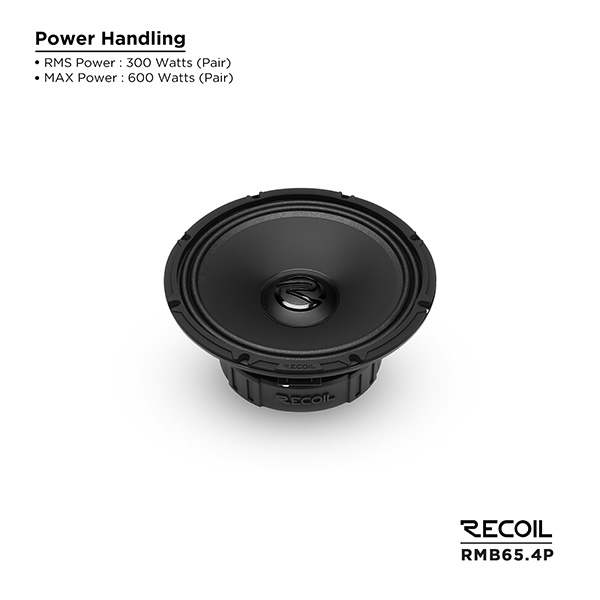 RMB65-4P – 6.5" Pro Midbass Speaker