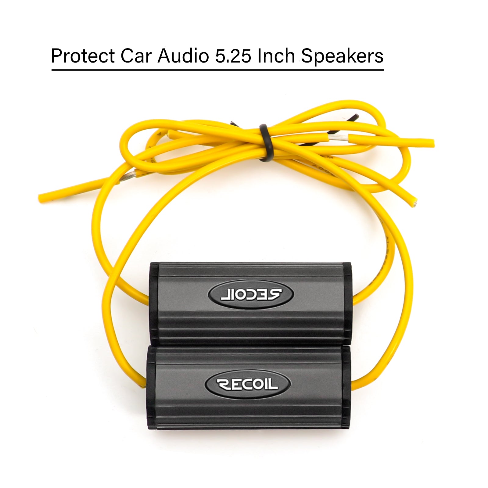 BB-525 - Bass Blocks Designed to Protect Car Audio 5.25 Inch Speakers, Eliminate Frequencies 0-800hz at 4ohms, Pair