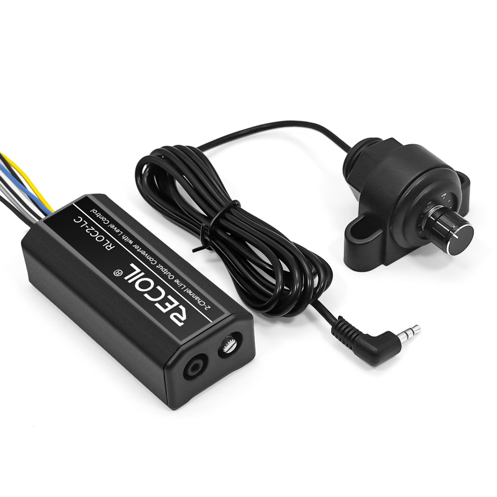 RLOC2-LC - Rloc2 Two Channel Speaker Cable to RCA Adjustable Line Output Converter with Bass Level Controller
